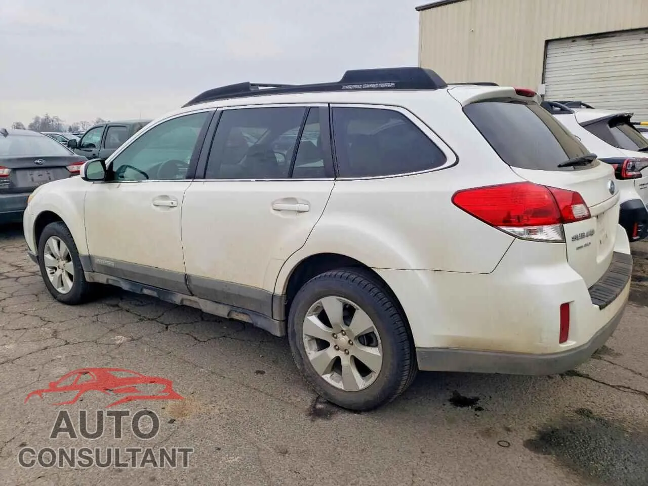 2010 SUBARU OUTBACK Damaged VIN 4S4BRCJC9A3330658 – rear exterior