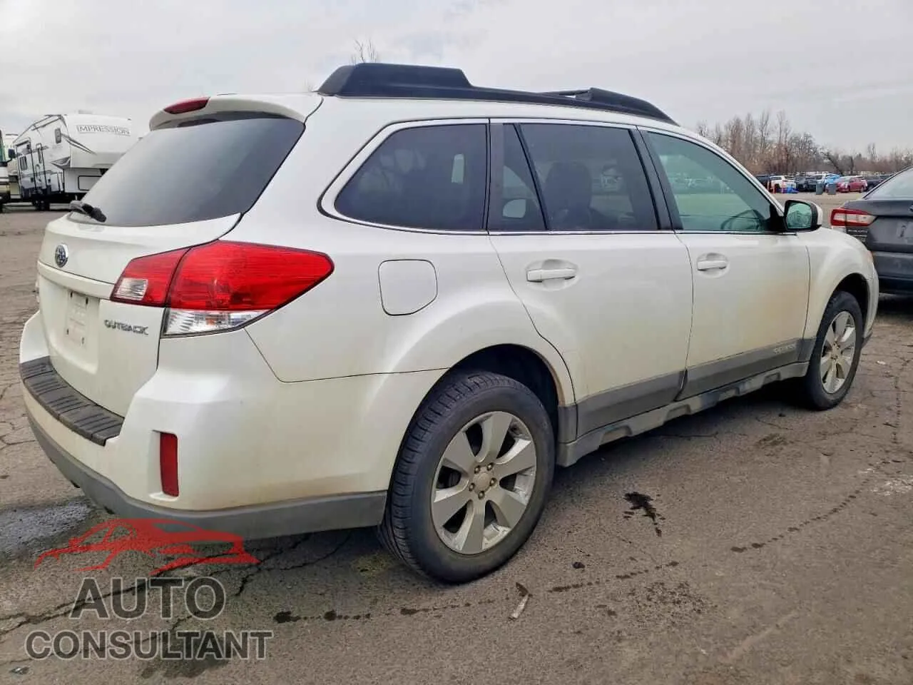 2010 SUBARU OUTBACK Damaged VIN 4S4BRCJC9A3330658 – side profile