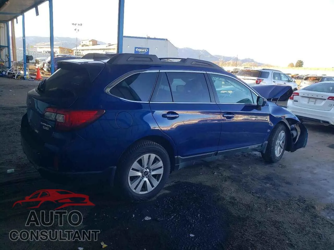 2017 SUBARU OUTBACK Damaged VIN 4S4BSACC3H3341932 – side profile