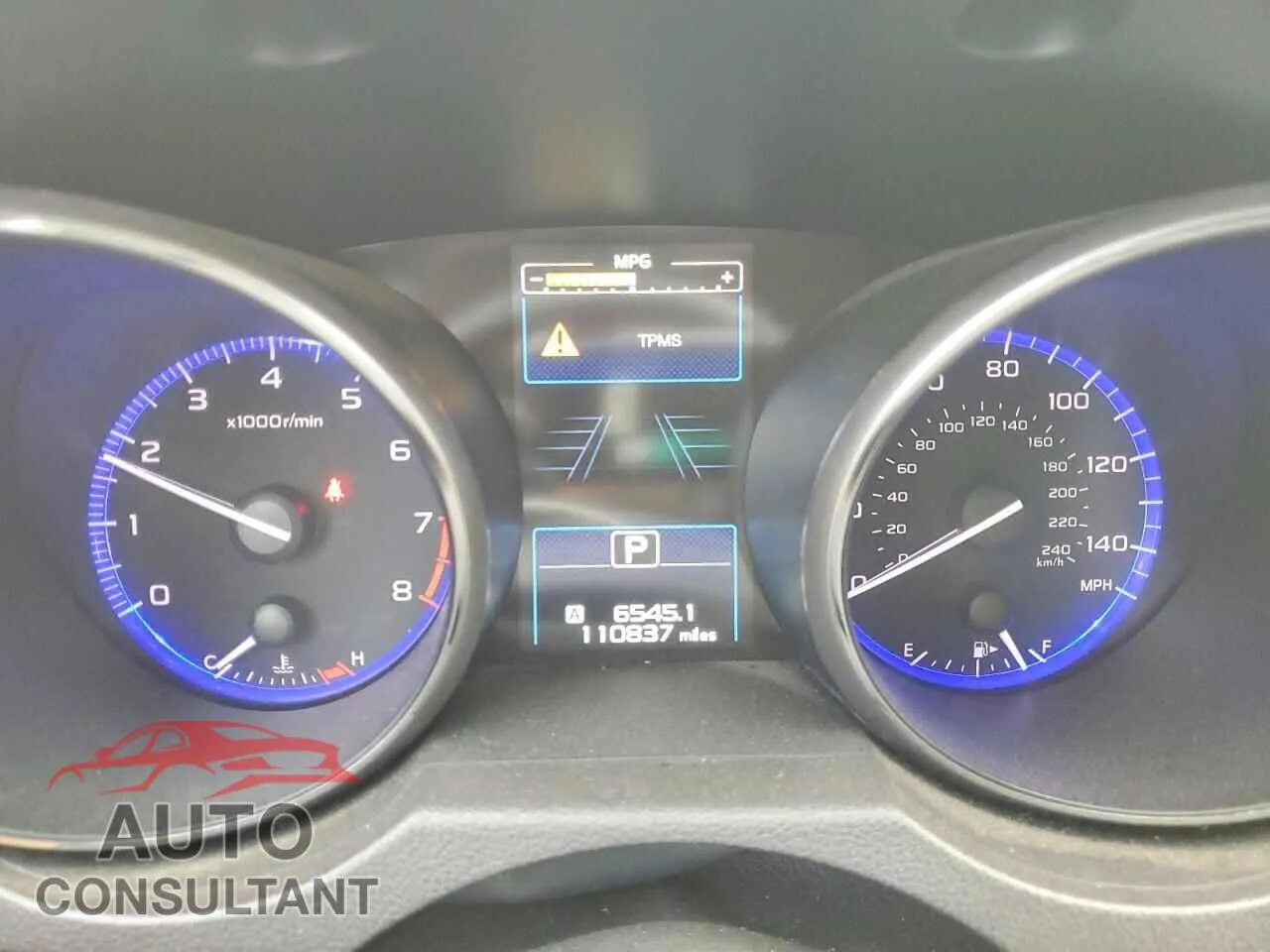 2016 SUBARU OUTBACK Damaged VIN 4S4BSANC2G3336104 – trunk area