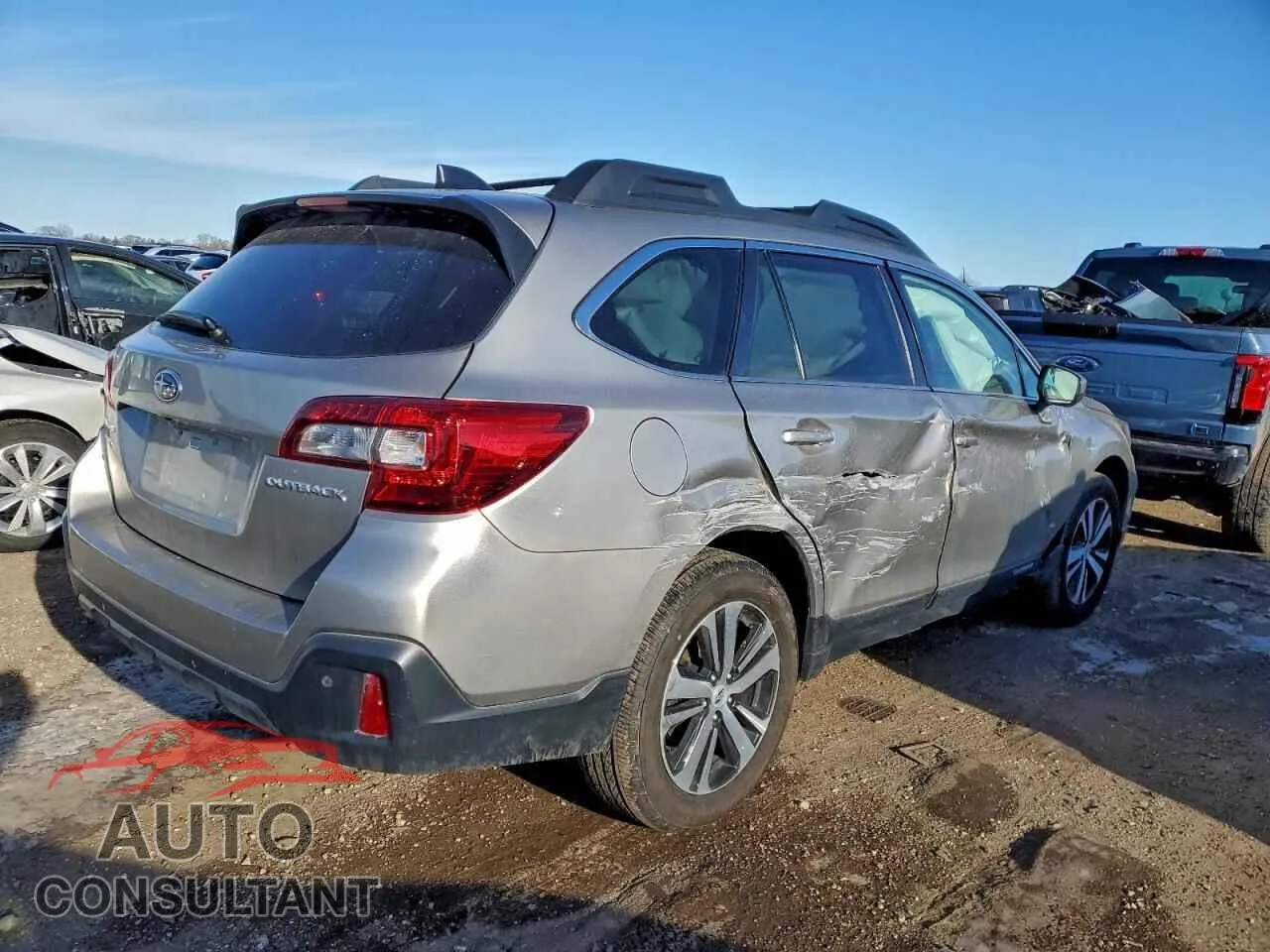 2019 SUBARU OUTBACK Damaged VIN 4S4BSANC3K3377558 – side profile