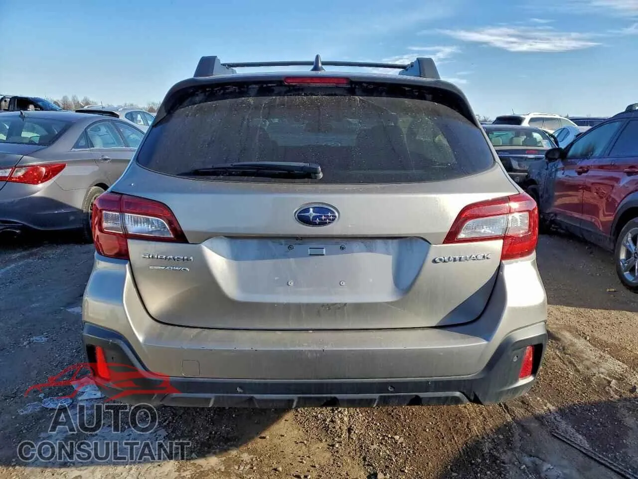 2019 SUBARU OUTBACK Damaged VIN 4S4BSANC3K3377558 – engine bay