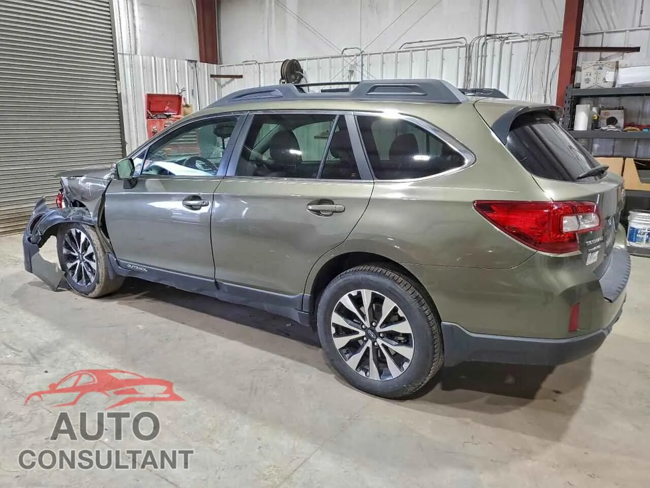 2015 SUBARU OUTBACK Damaged VIN 4S4BSANC8F3289563 – rear exterior