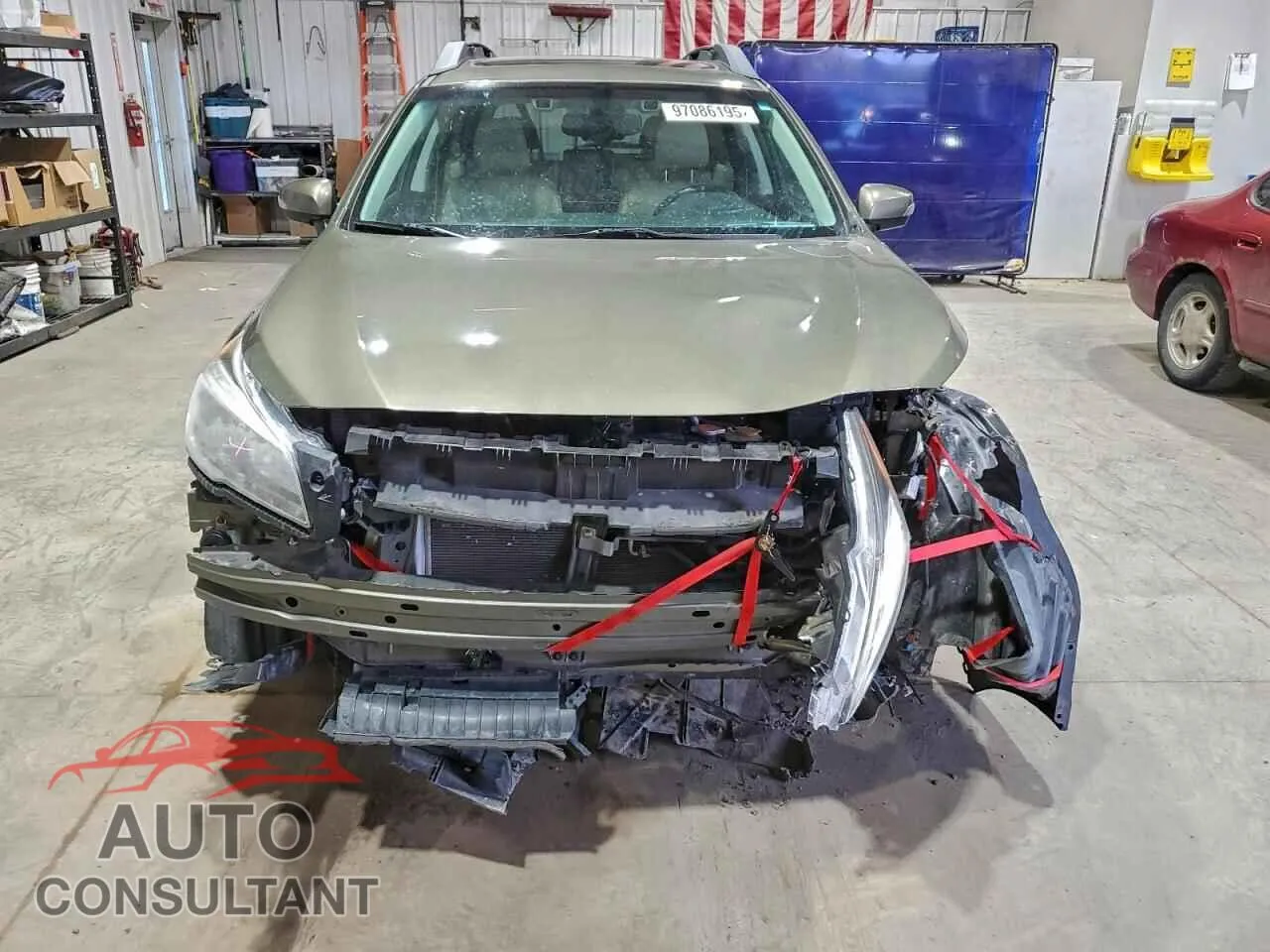 2015 SUBARU OUTBACK Damaged VIN 4S4BSANC8F3289563 – interior seats