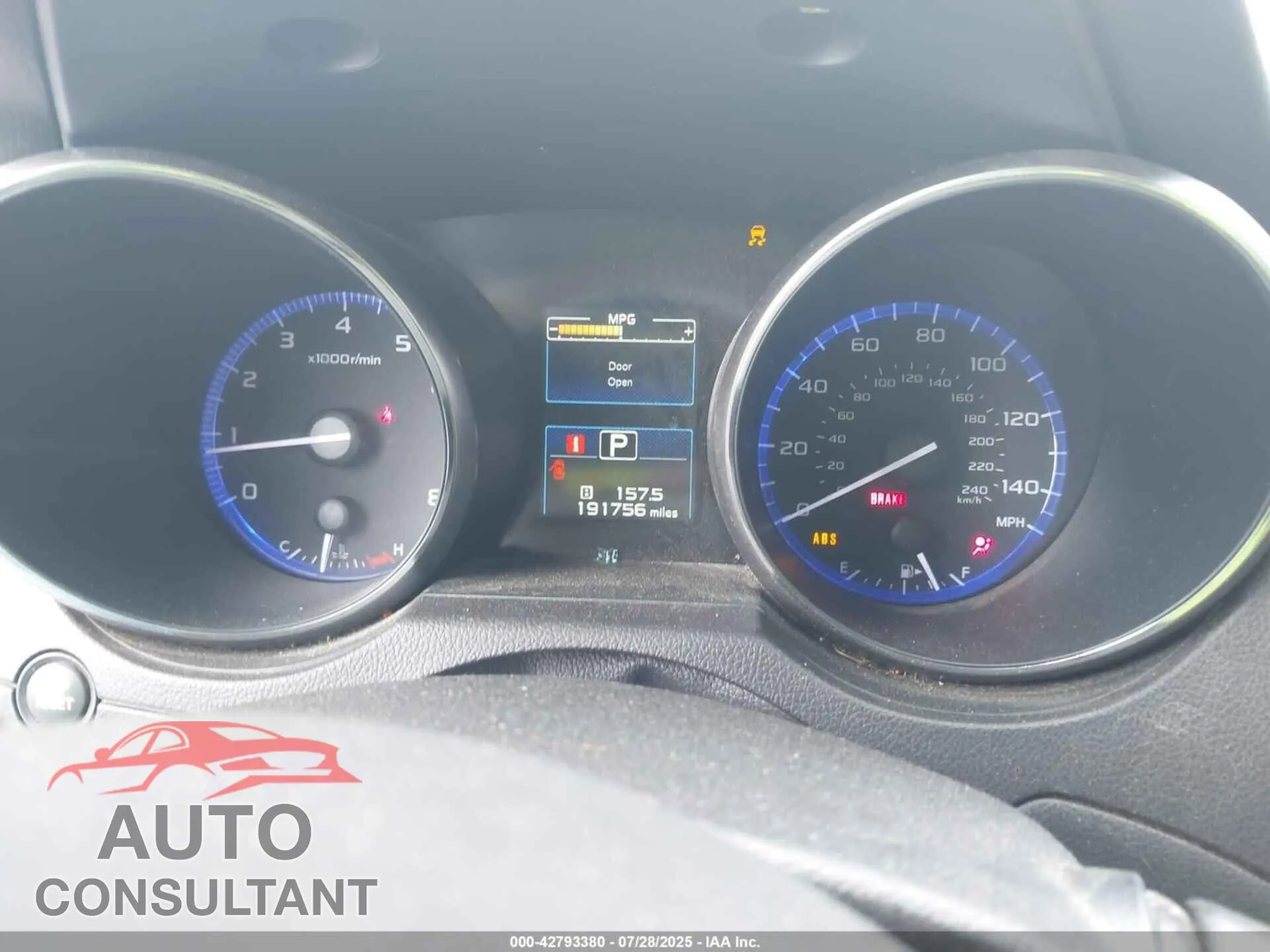 2016 SUBARU OUTBACK Damaged VIN 4S4BSBCCXG3250435 – exterior detail