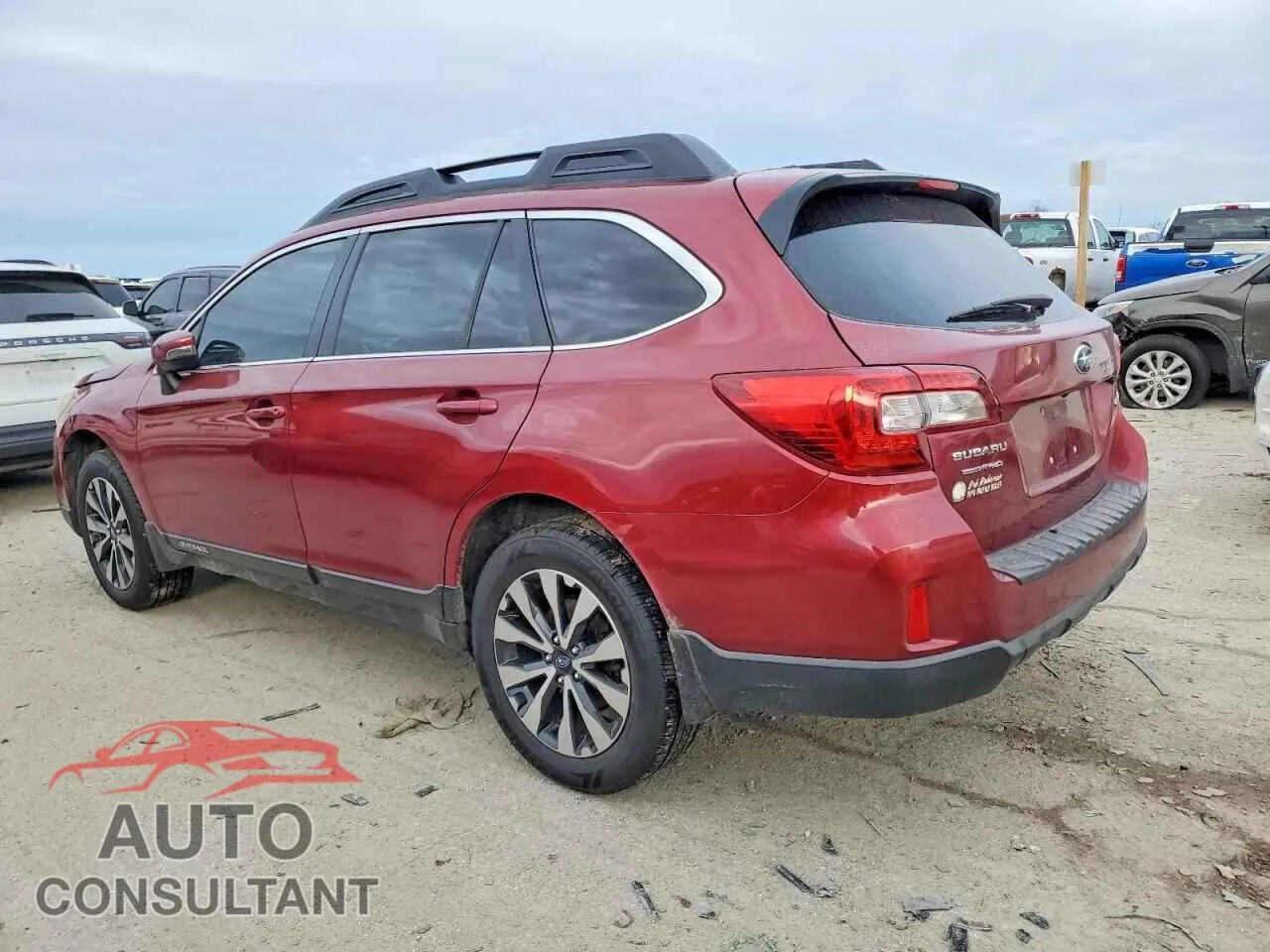 2015 SUBARU OUTBACK Damaged VIN 4S4BSBJC8F3251021 – rear exterior