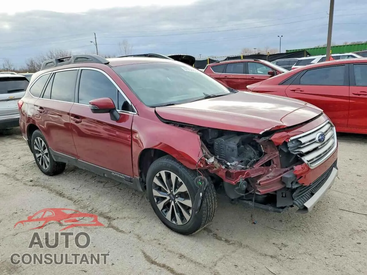 2015 SUBARU OUTBACK Damaged VIN 4S4BSBJC8F3251021 – dashboard