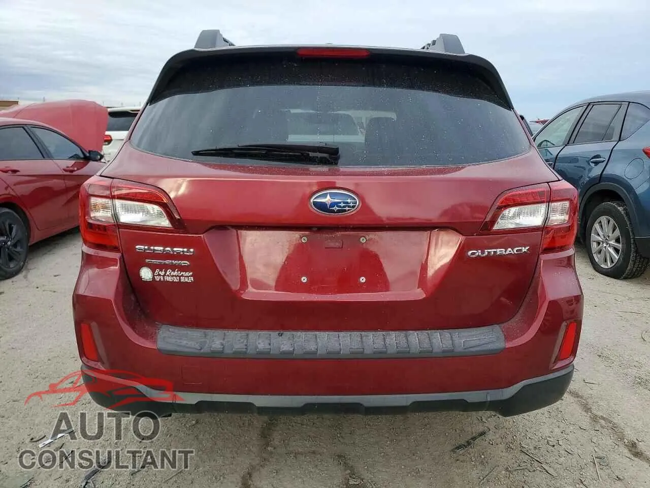 2015 SUBARU OUTBACK Damaged VIN 4S4BSBJC8F3251021 – engine bay