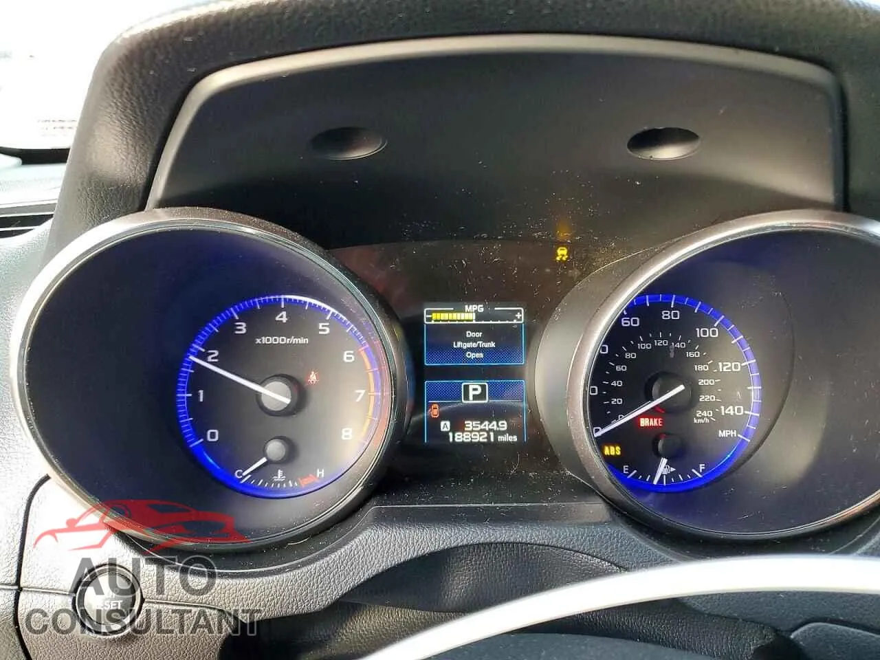 2015 SUBARU OUTBACK Damaged VIN 4S4BSBJC8F3251021 – trunk area