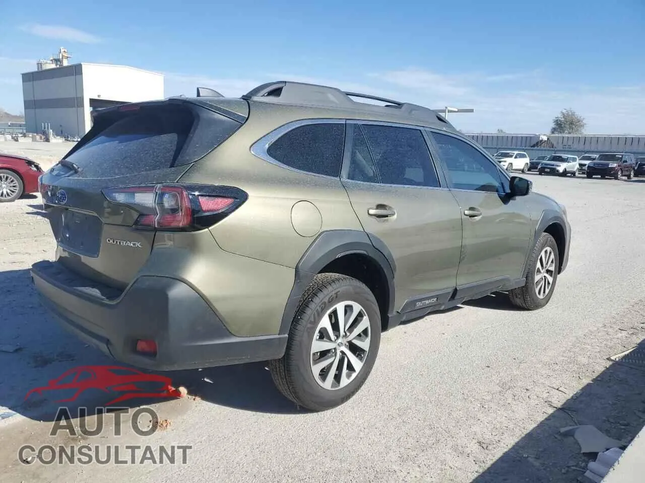 2025 SUBARU OUTBACK Damaged VIN 4S4BTADC1S3294824 – side profile