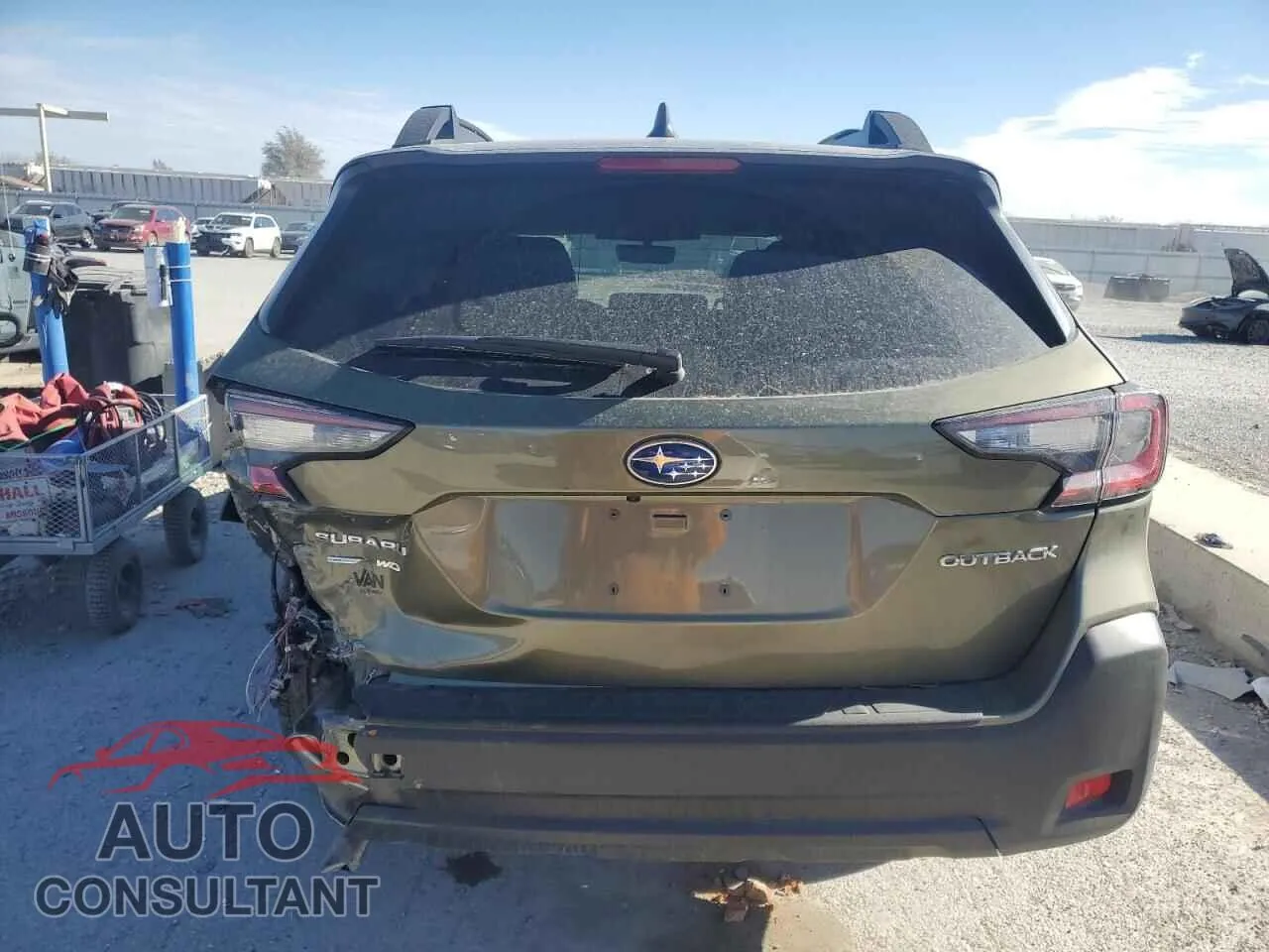 2025 SUBARU OUTBACK Damaged VIN 4S4BTADC1S3294824 – engine bay