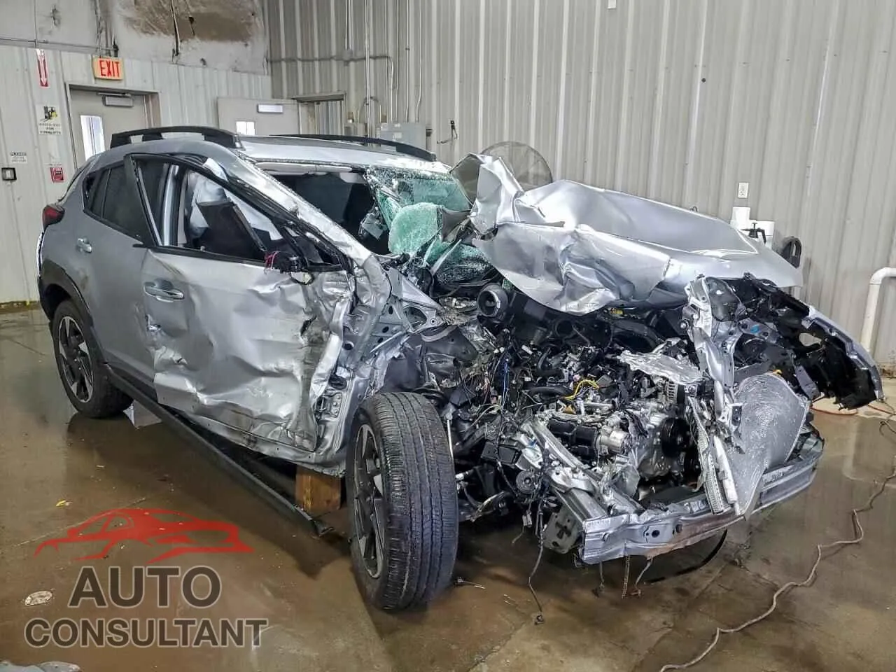2025 SUBARU CROSSTREK Damaged VIN 4S4GUHM69S3752230 – dashboard