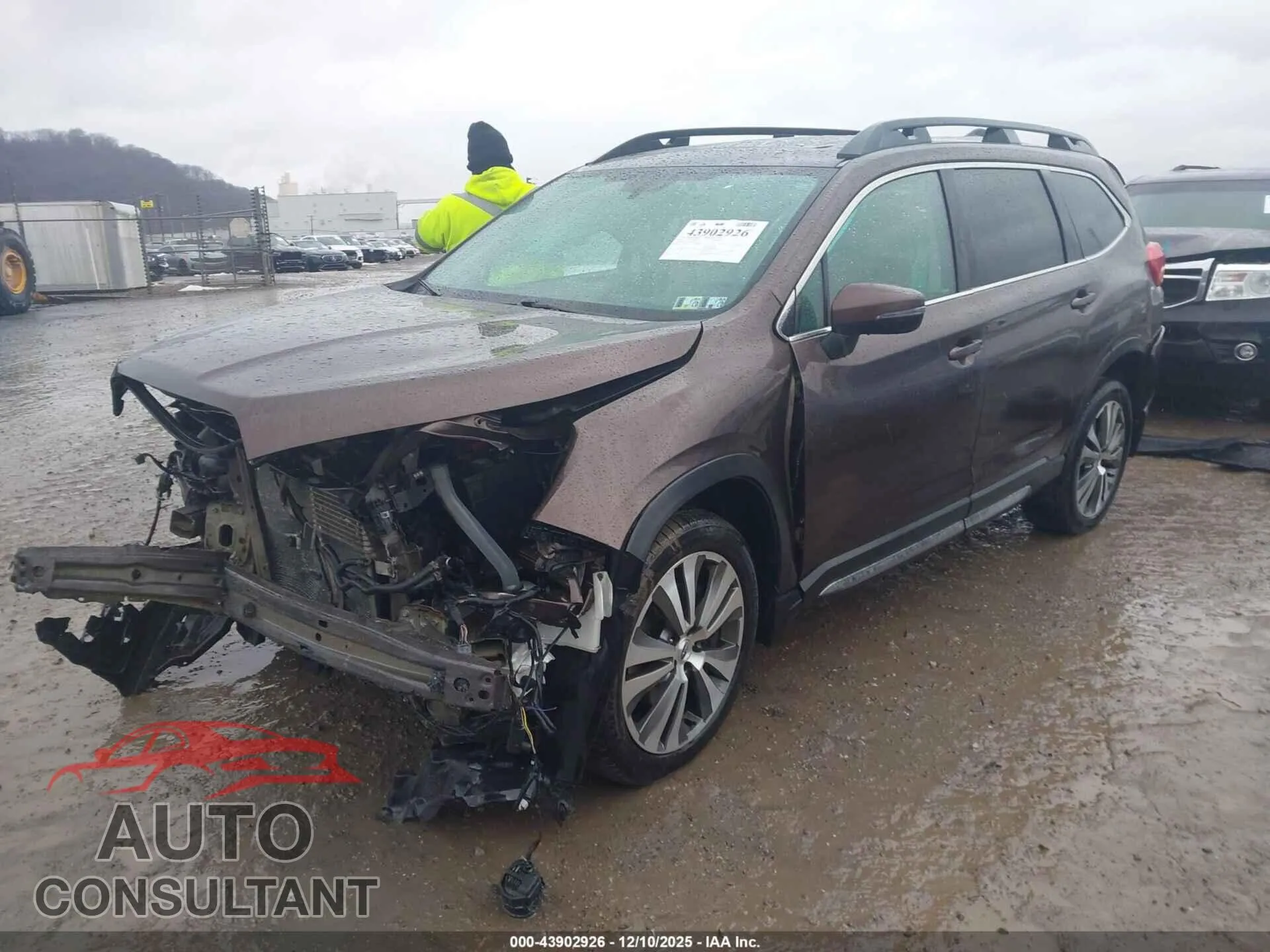 2020 SUBARU ASCENT Damaged VIN 4S4WMAPD4L3473430 – rear exterior