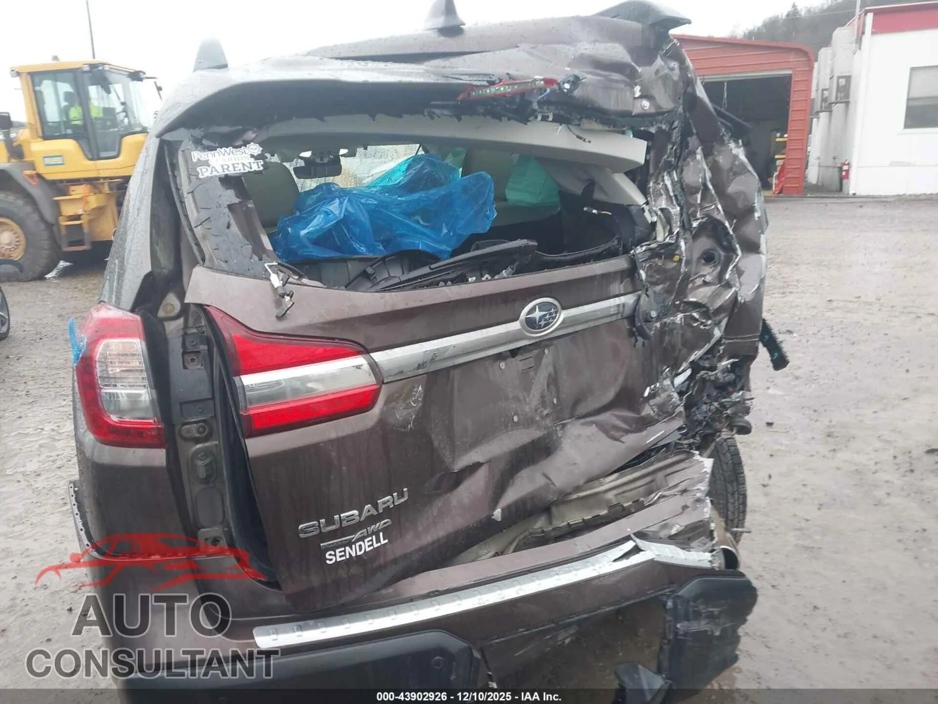 2020 SUBARU ASCENT Damaged VIN 4S4WMAPD4L3473430 – engine bay