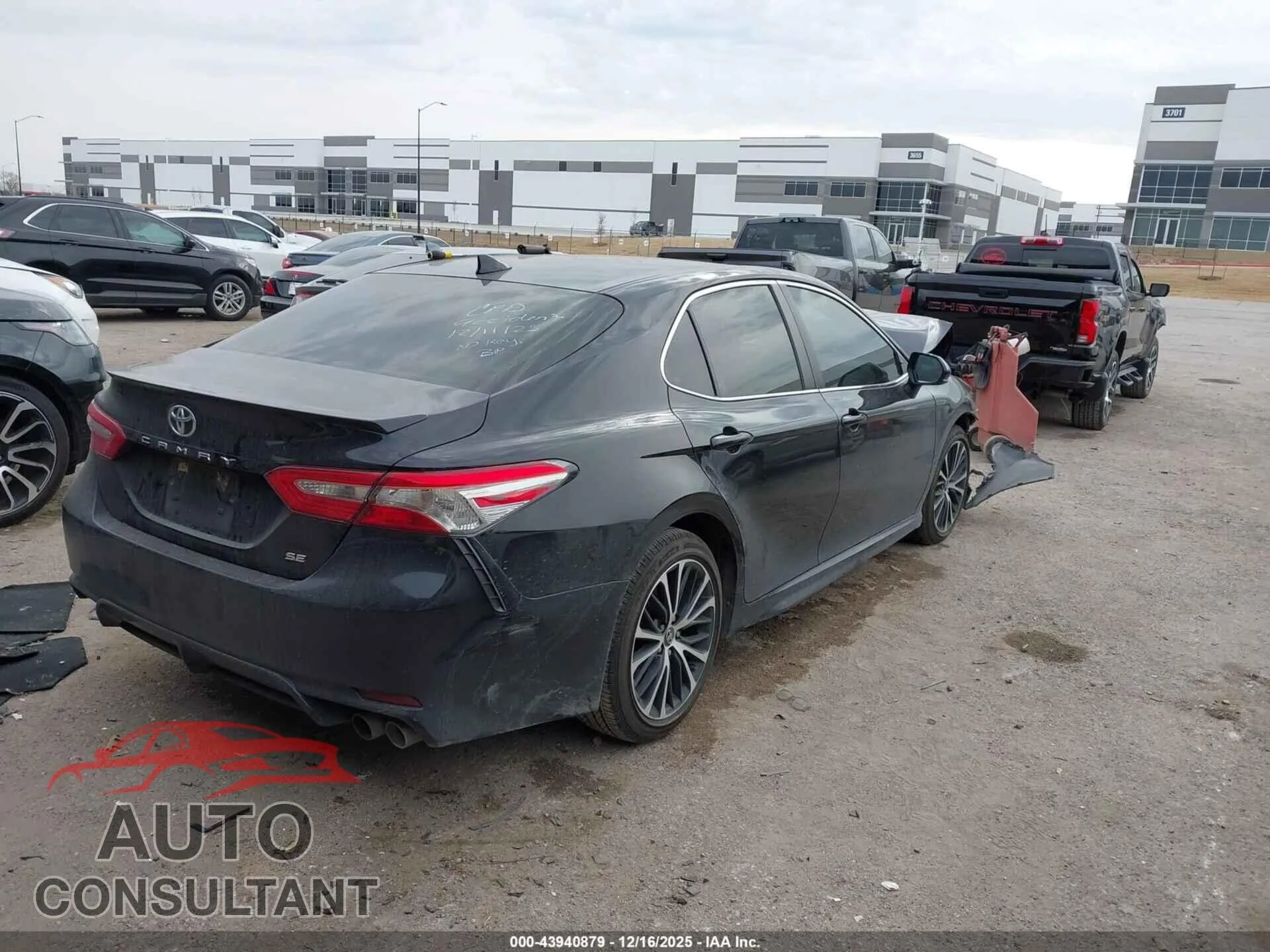 2019 TOYOTA CAMRY Damaged VIN 4T1B11HK2KU701423 – dashboard