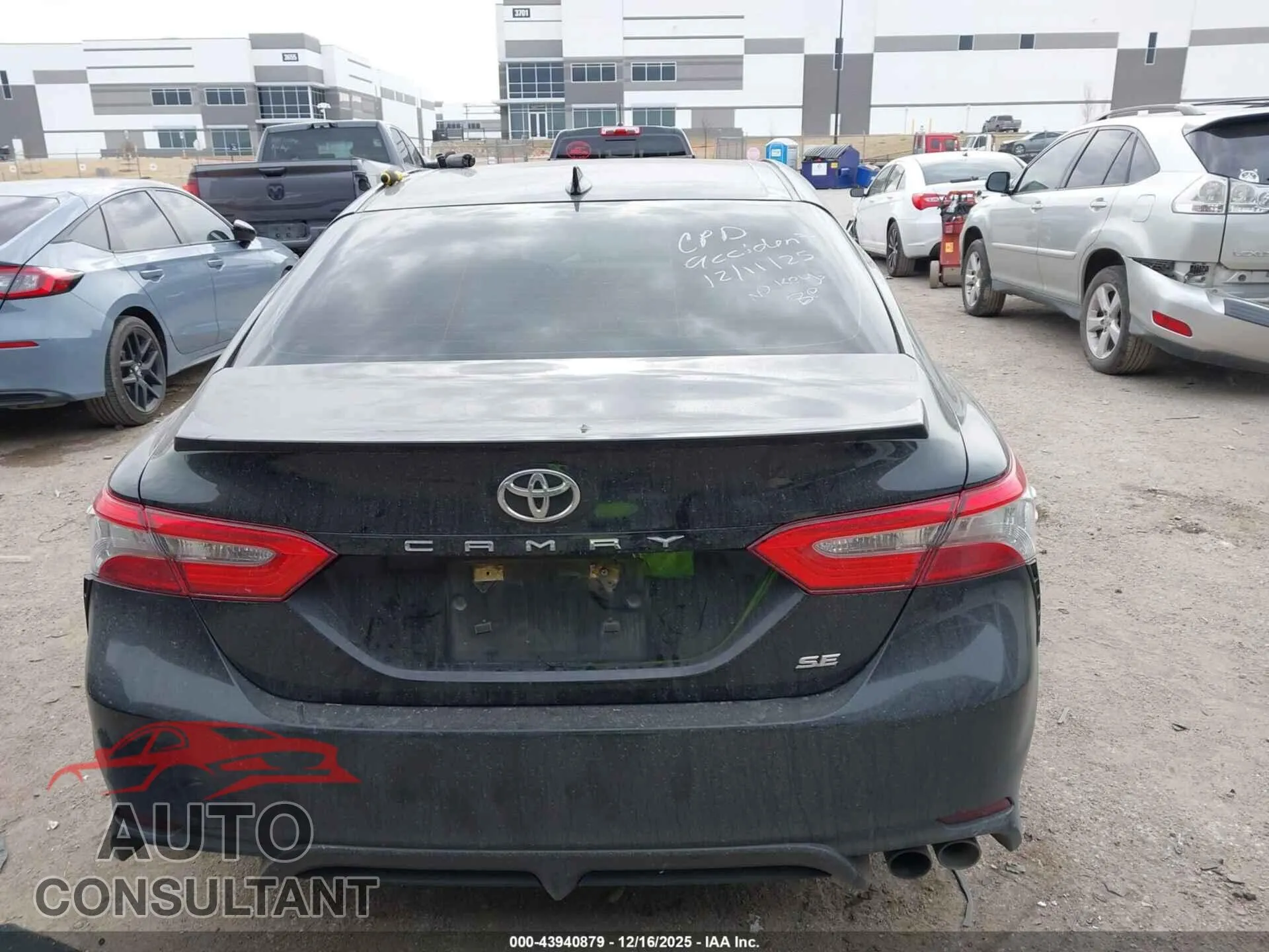 2019 TOYOTA CAMRY Damaged VIN 4T1B11HK2KU701423 – photo 16