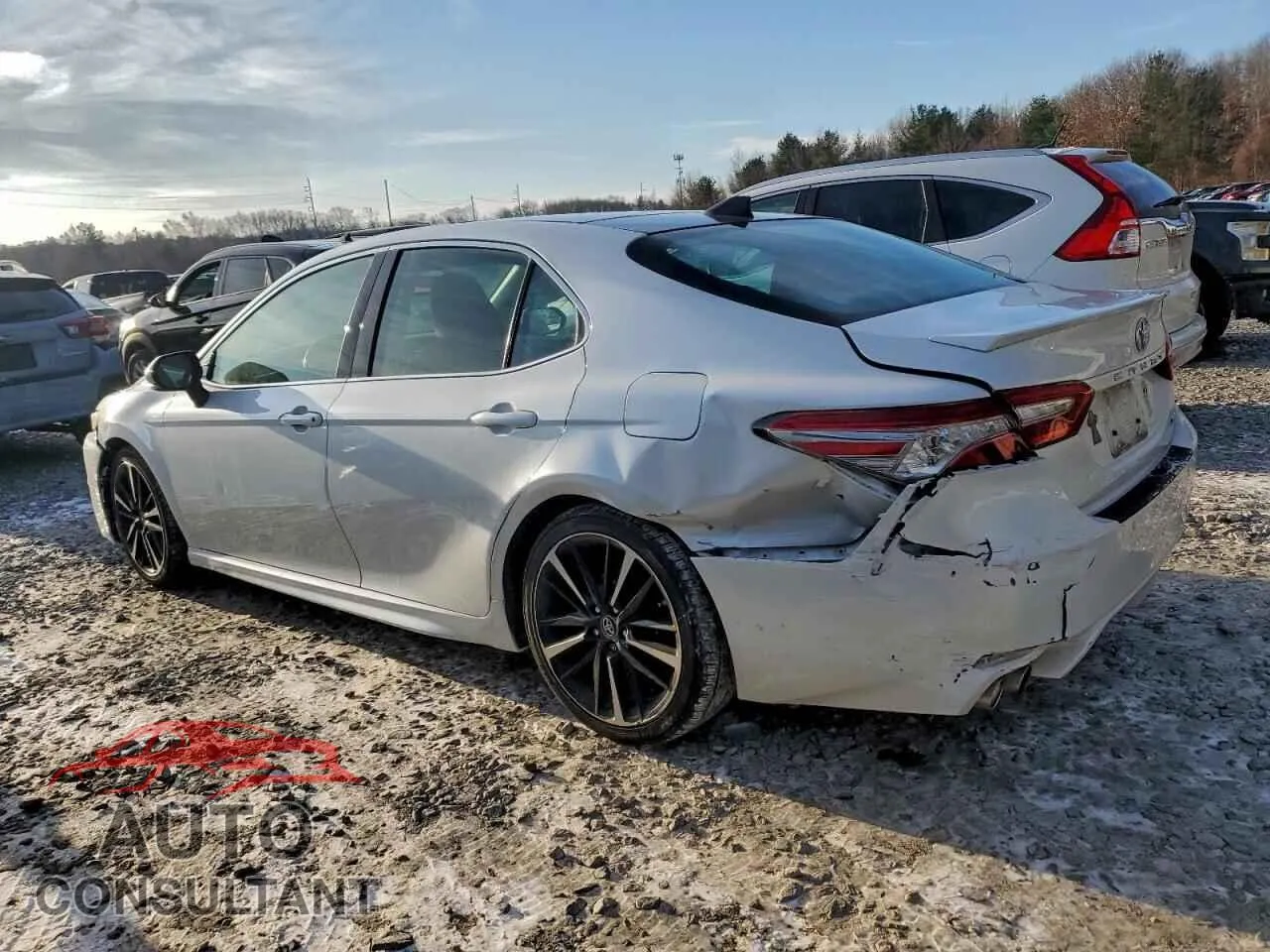 2018 TOYOTA CAMRY Used VIN 4T1B61HK7JU126218 – rear exterior