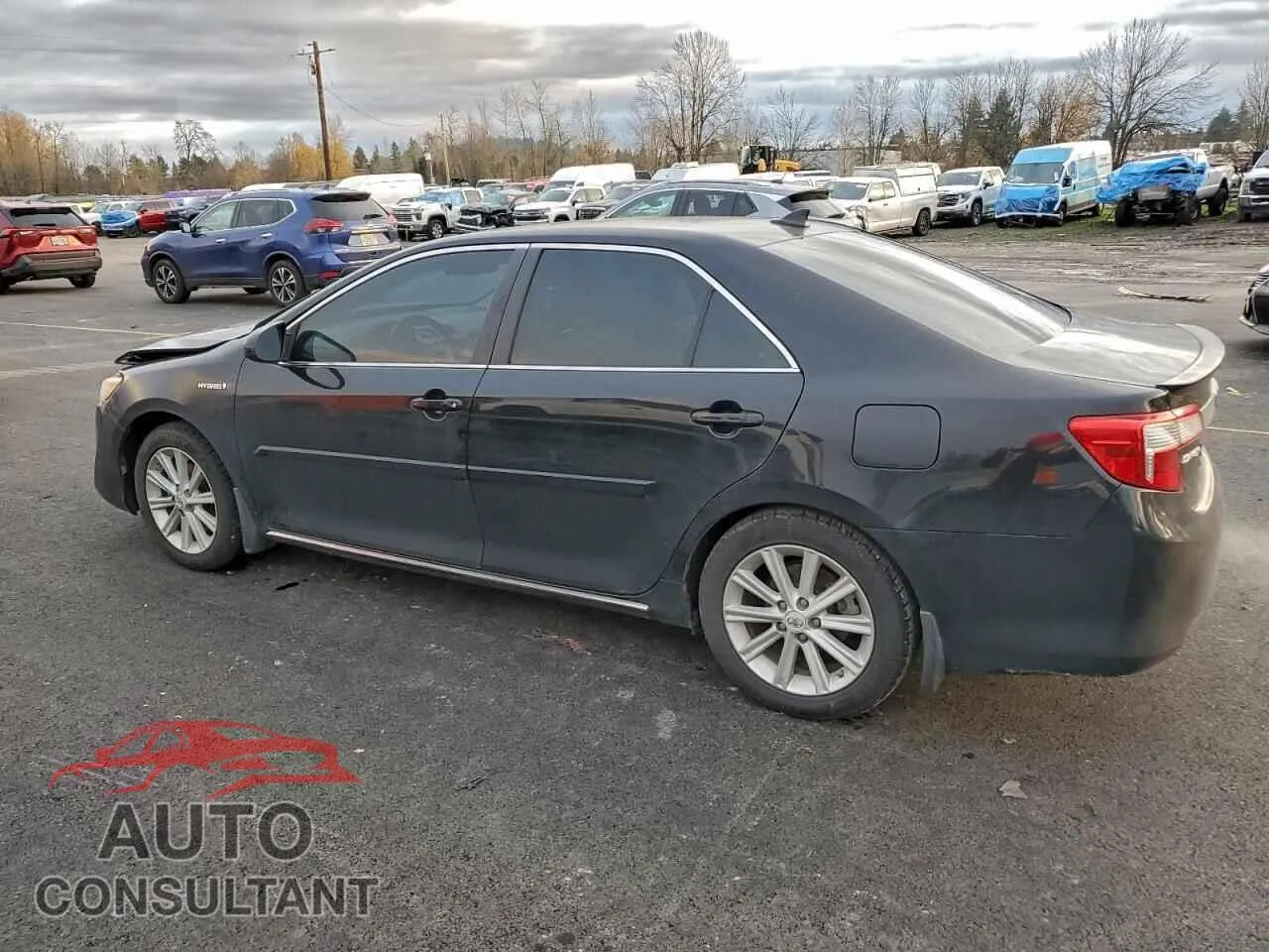 2012 TOYOTA CAMRY Damaged VIN 4T1BD1FK0CU038946 – rear exterior
