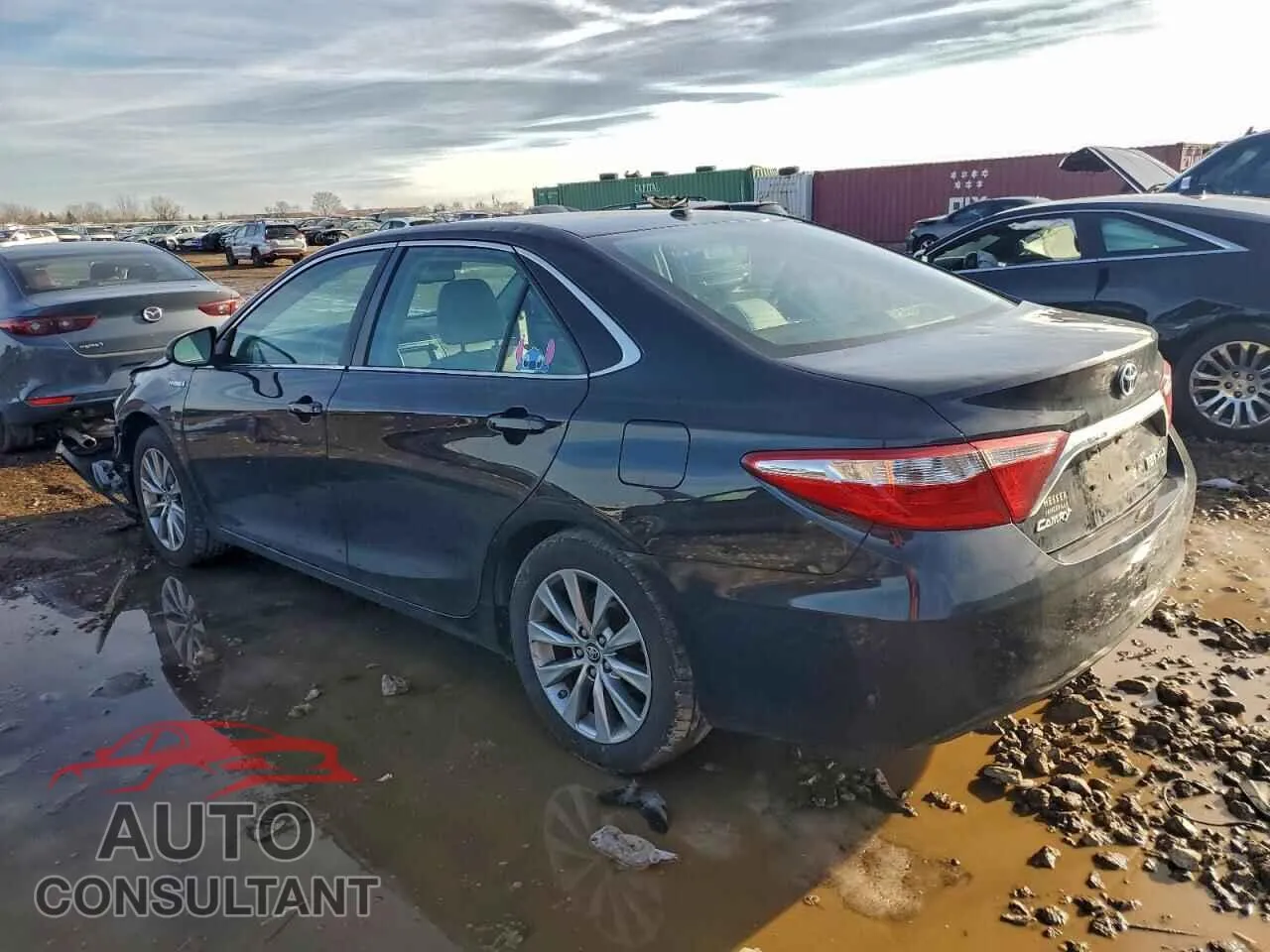 2015 TOYOTA CAMRY Damaged VIN 4T1BD1FK0FU157228 – rear exterior