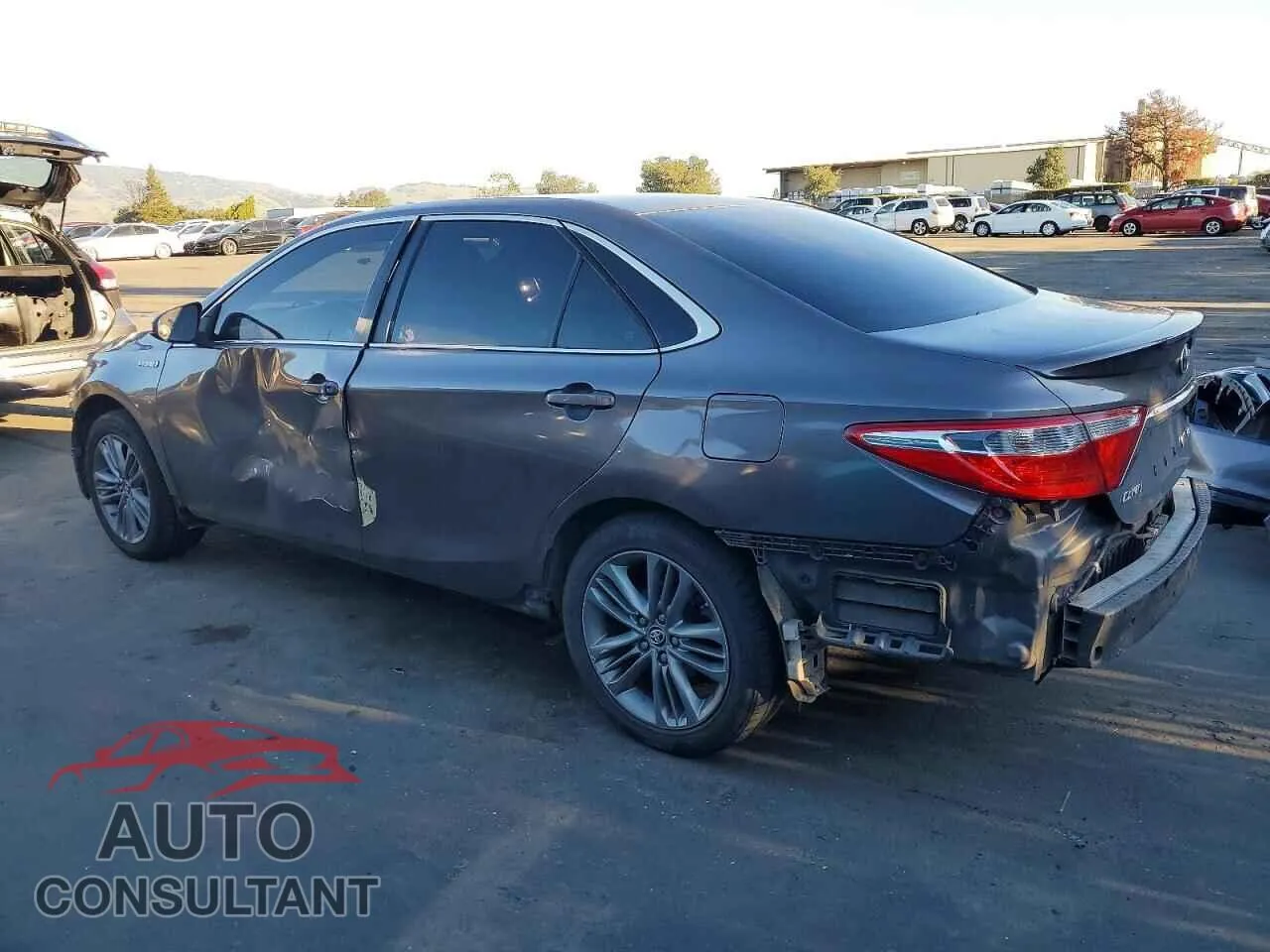 2015 TOYOTA CAMRY Damaged VIN 4T1BD1FK3FU153335 – rear exterior
