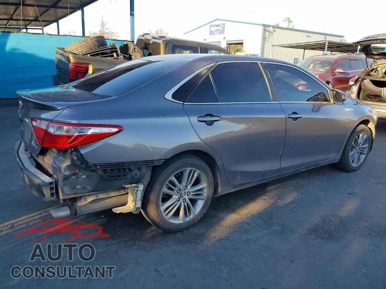 2015 TOYOTA CAMRY Damaged VIN 4T1BD1FK3FU153335 – side profile