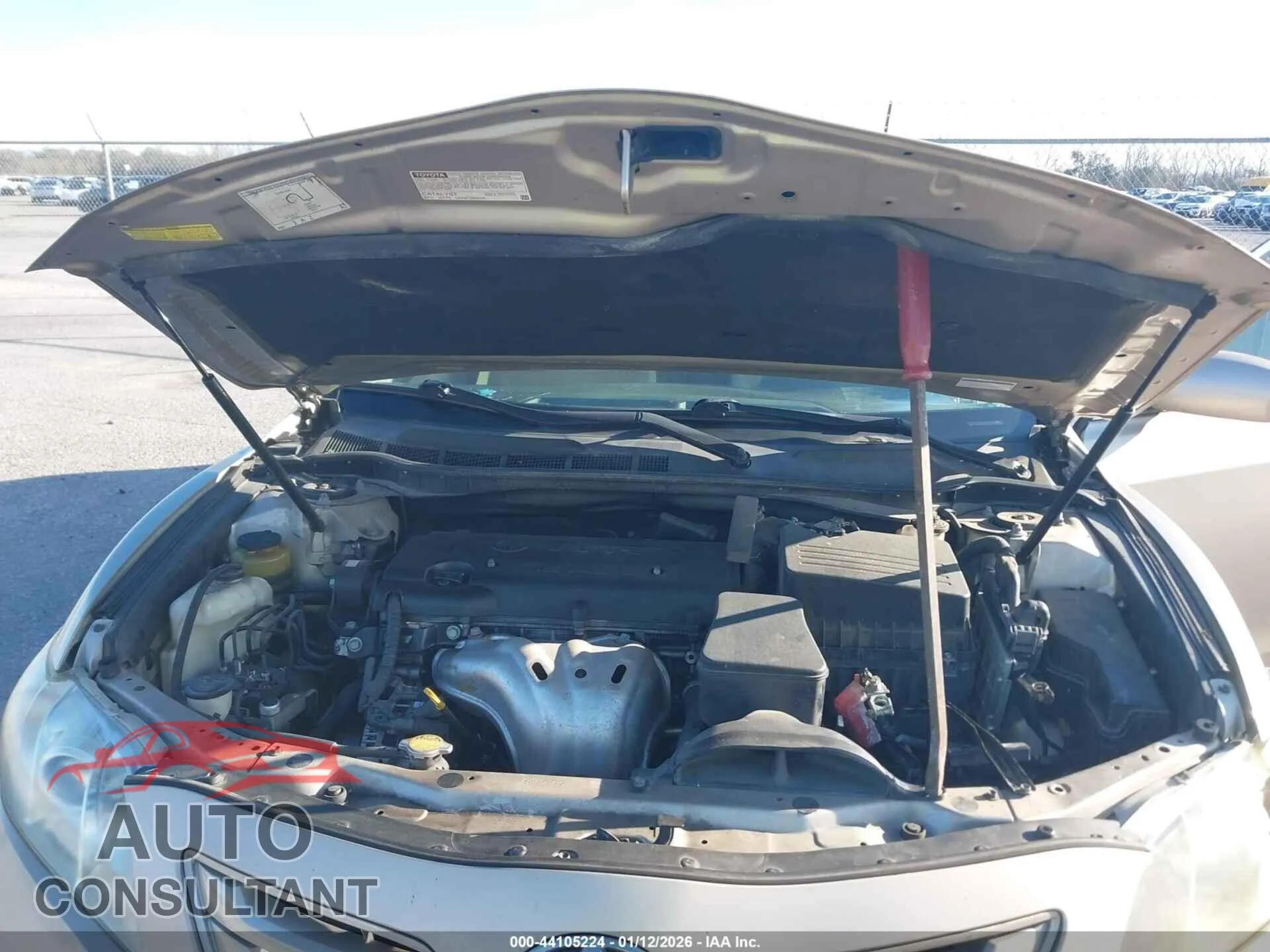 2009 TOYOTA CAMRY Damaged VIN 4T1BE46K79U835119 – odometer reading