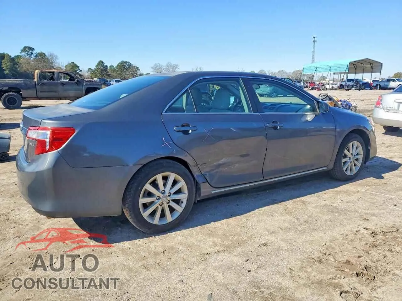 2012 TOYOTA CAMRY Damaged VIN 4T1BF1FK0CU060942 – side profile