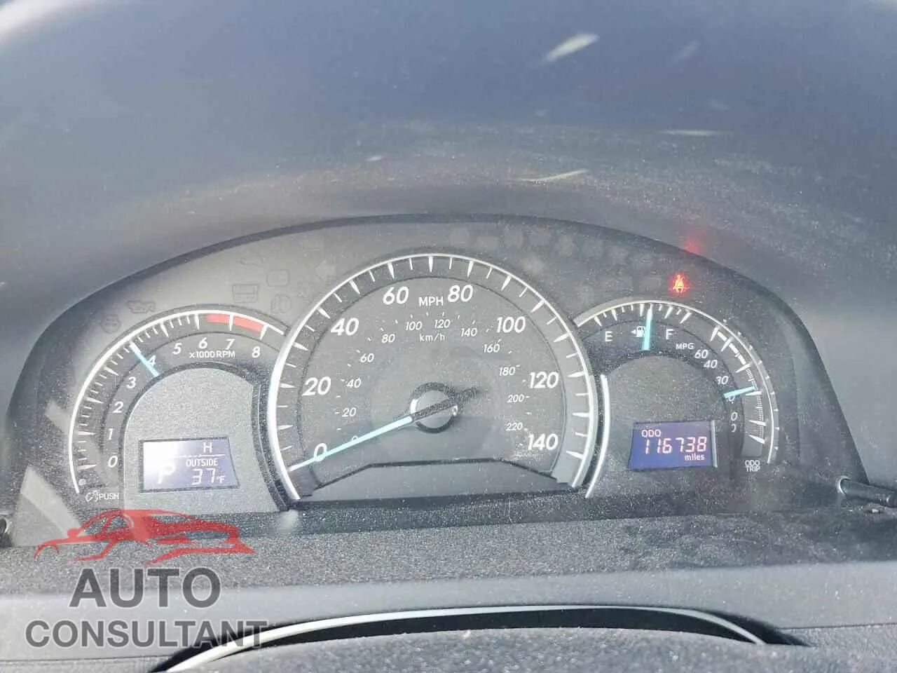 2012 TOYOTA CAMRY Damaged VIN 4T1BF1FK0CU060942 – trunk area