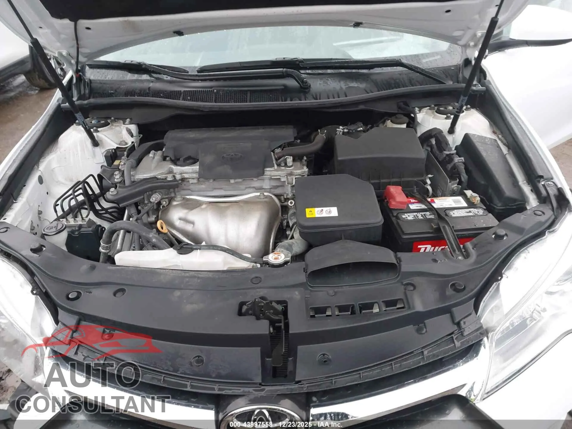 2017 TOYOTA CAMRY Damaged VIN 4T1BF1FK1HU670968 – odometer reading