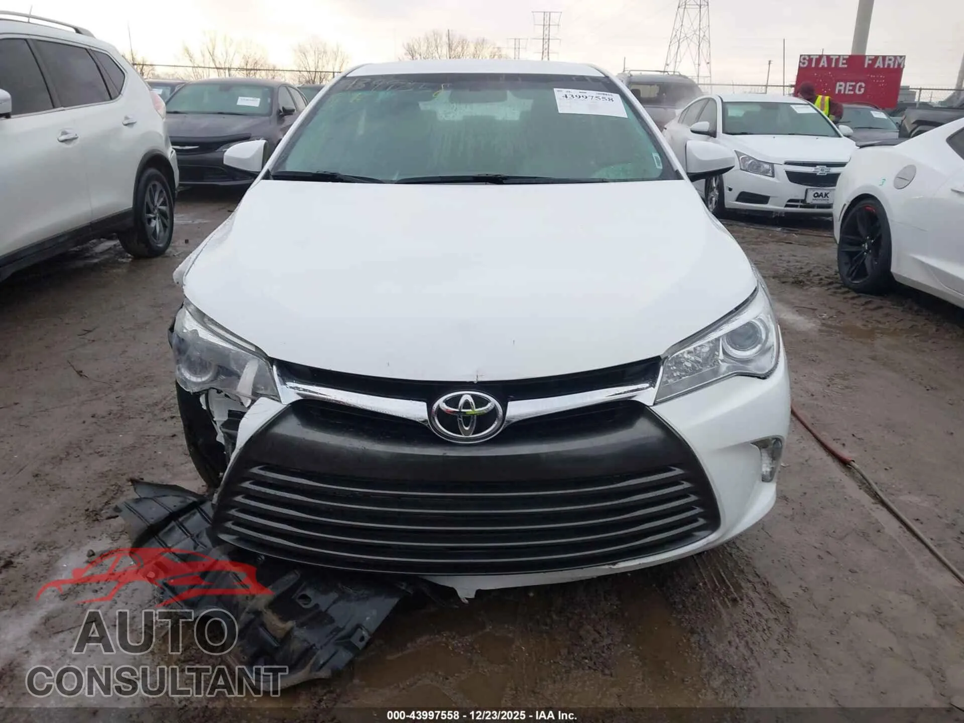 2017 TOYOTA CAMRY Damaged VIN 4T1BF1FK1HU670968 – photo 12