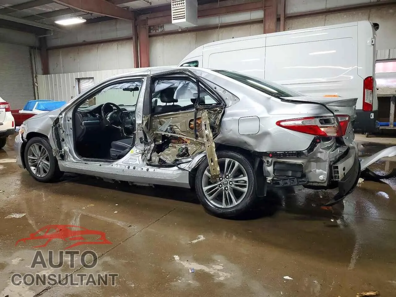 2017 TOYOTA CAMRY Damaged VIN 4T1BF1FK2HU430246 – rear exterior