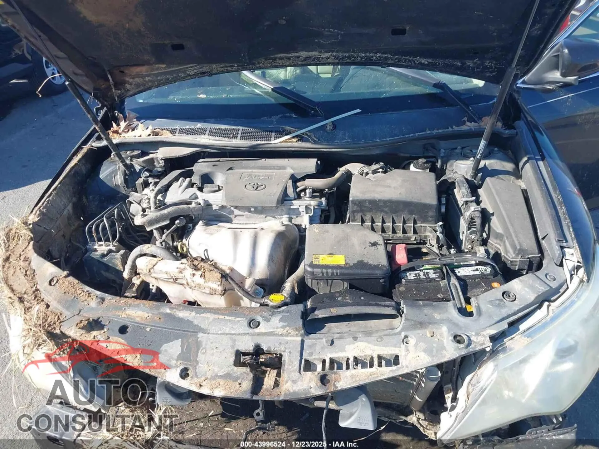 2014 TOYOTA CAMRY Damaged VIN 4T1BF1FK4EU353584 – odometer reading