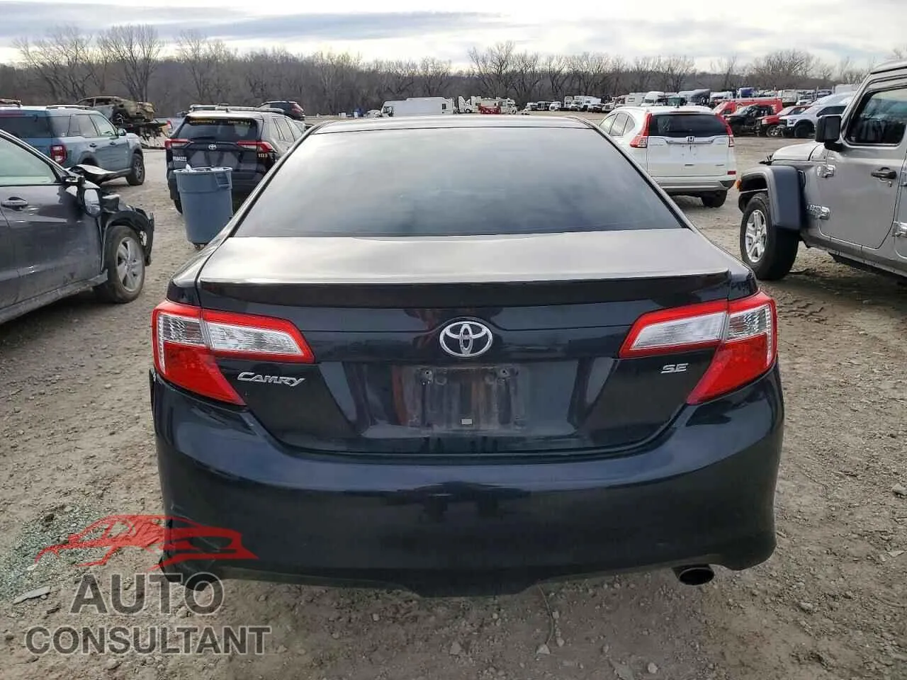 2013 TOYOTA CAMRY Damaged VIN 4T1BF1FK5DU674029 – engine bay