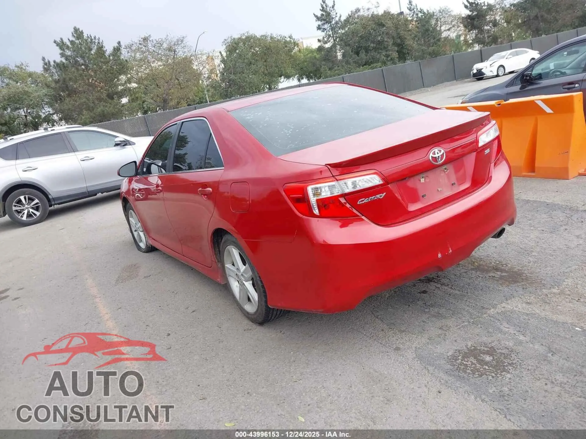 2014 TOYOTA CAMRY Damaged VIN 4T1BF1FK7EU788261 – side profile