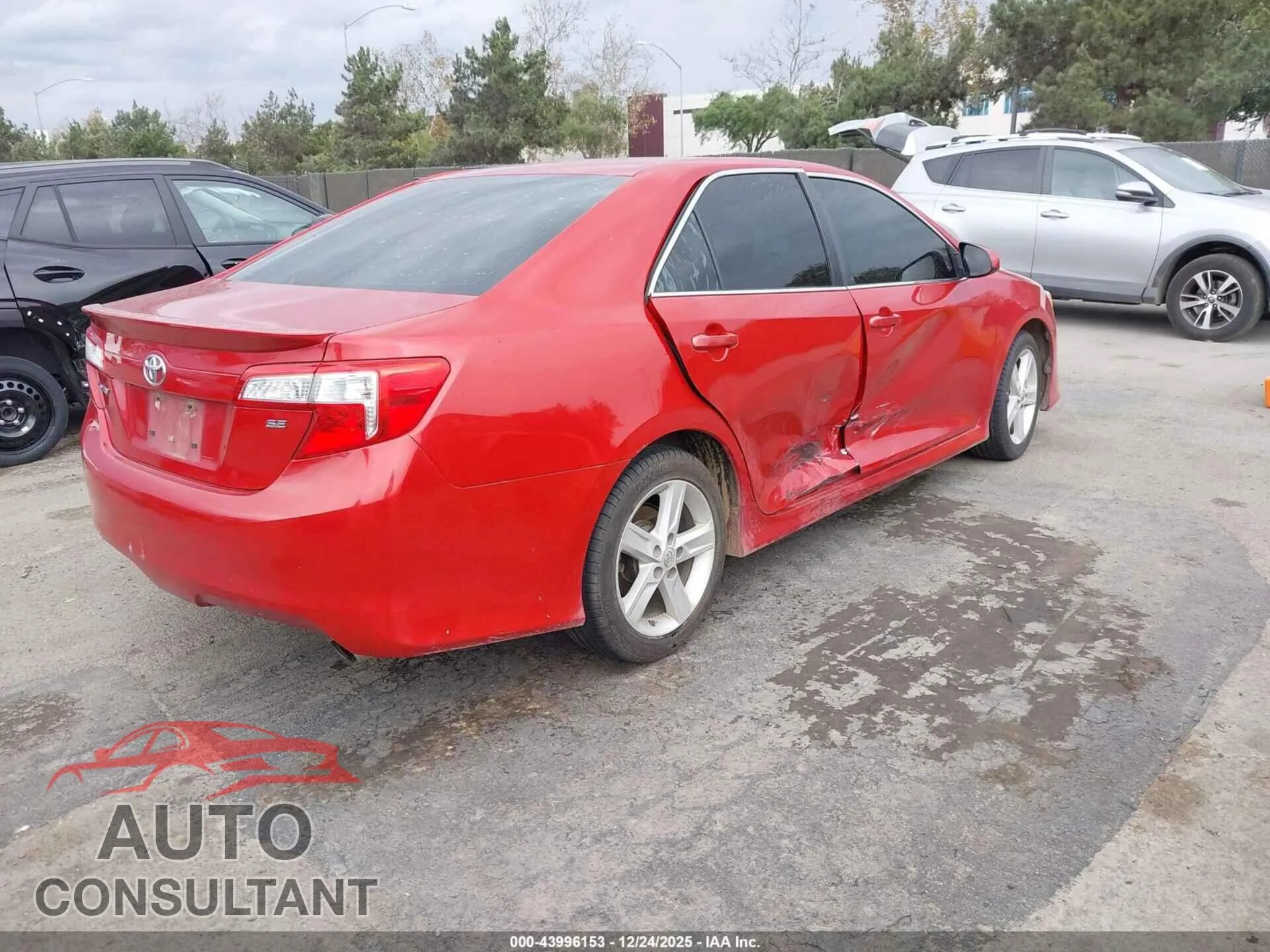 2014 TOYOTA CAMRY Damaged VIN 4T1BF1FK7EU788261 – dashboard