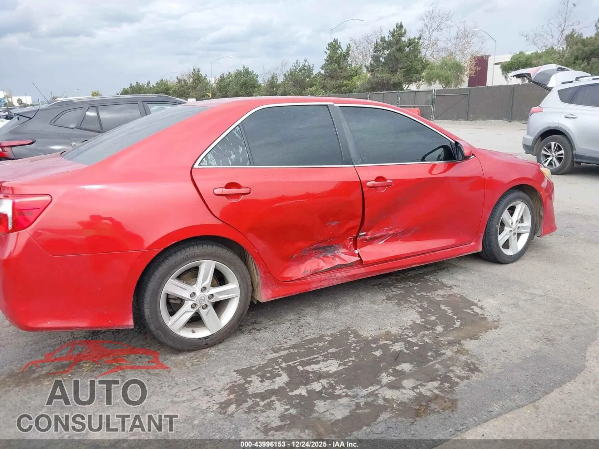 2014 TOYOTA CAMRY Damaged VIN 4T1BF1FK7EU788261 – engine bay