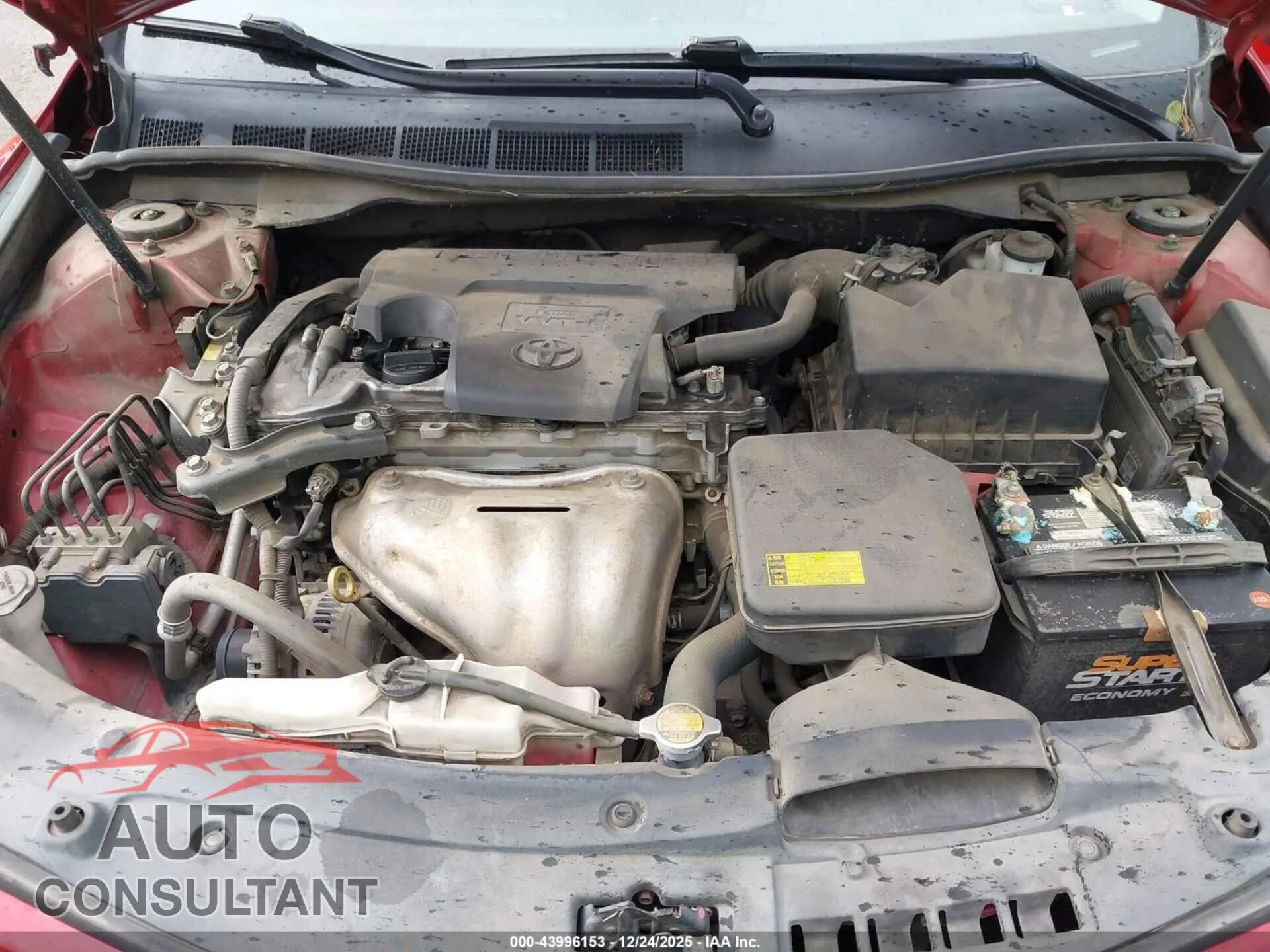 2014 TOYOTA CAMRY Damaged VIN 4T1BF1FK7EU788261 – odometer reading
