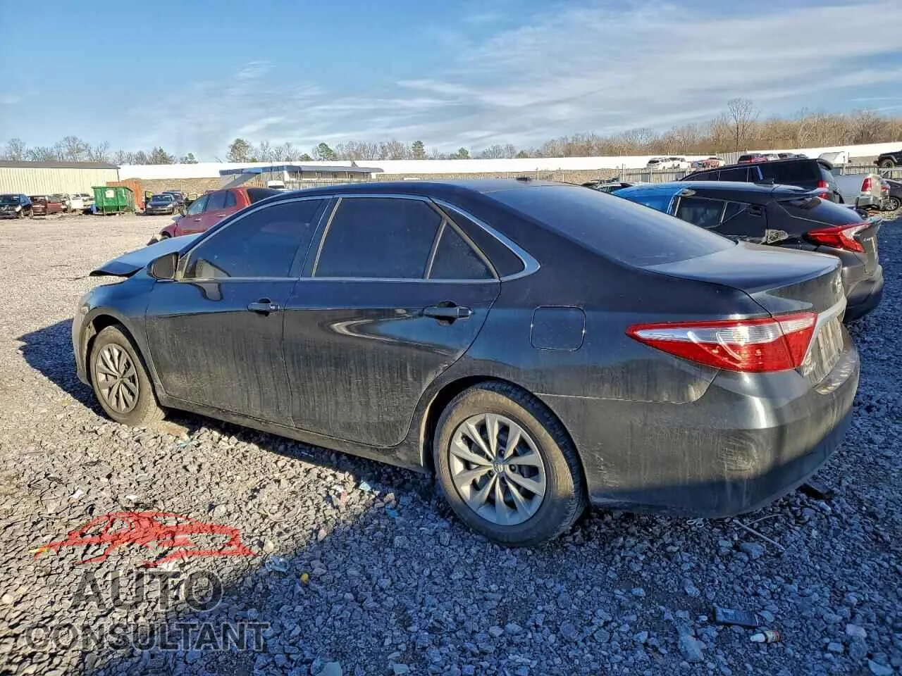 2015 TOYOTA CAMRY Damaged VIN 4T1BF1FK7FU089391 – rear exterior