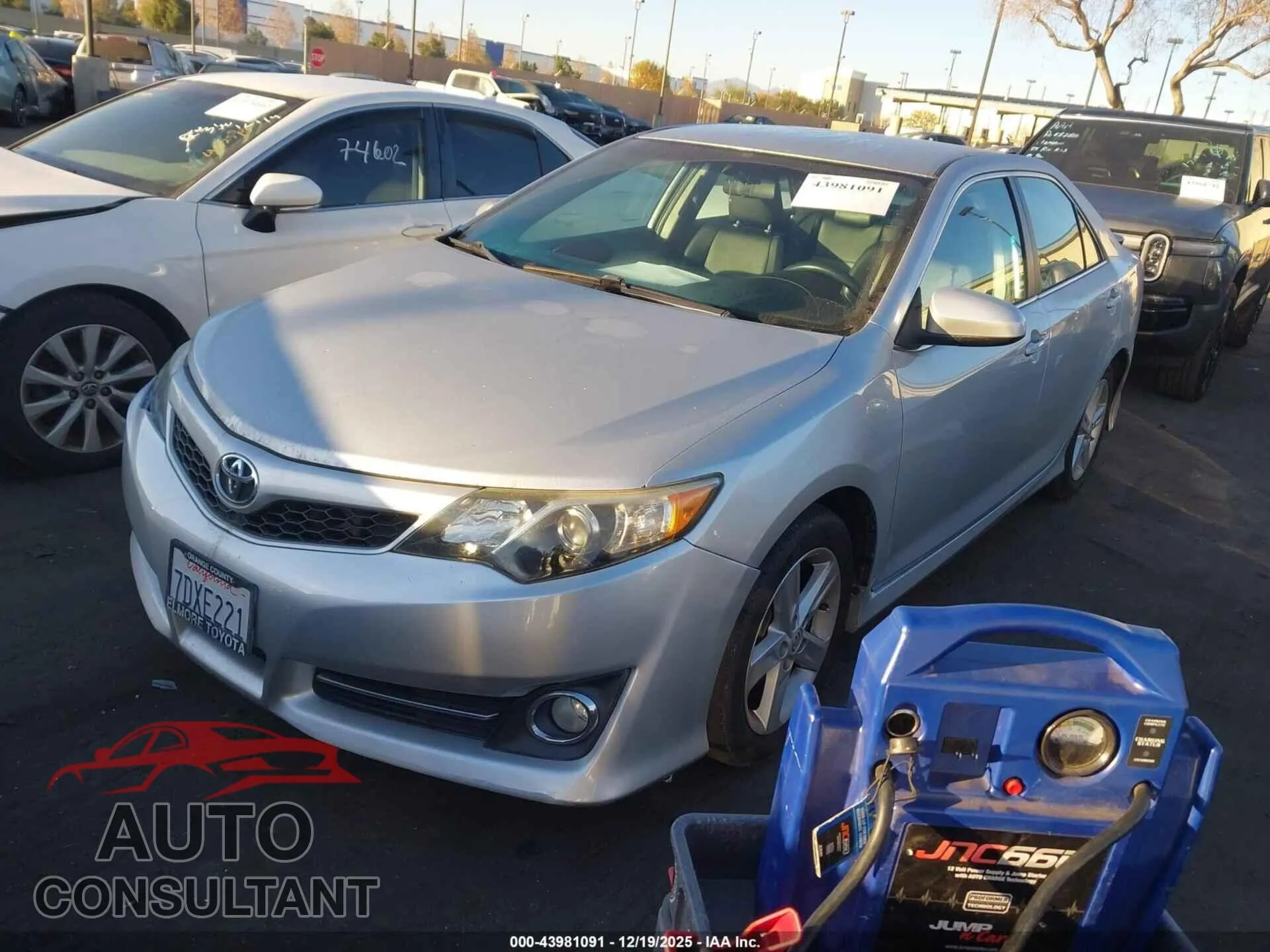 2014 TOYOTA CAMRY Damaged VIN 4T1BF1FK9EU763927 – rear exterior