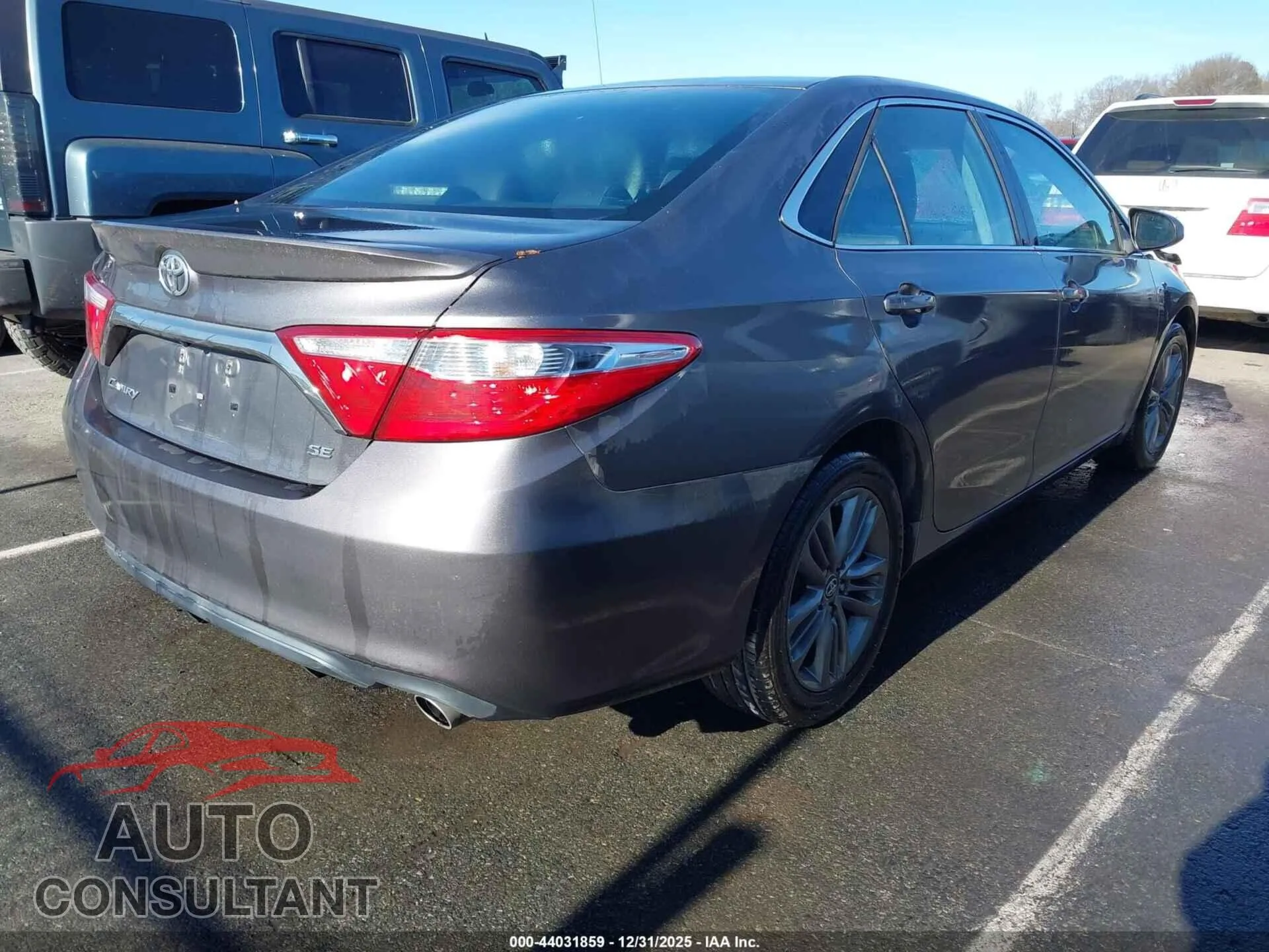 2015 TOYOTA CAMRY Damaged VIN 4T1BF1FK9FU957455 – dashboard
