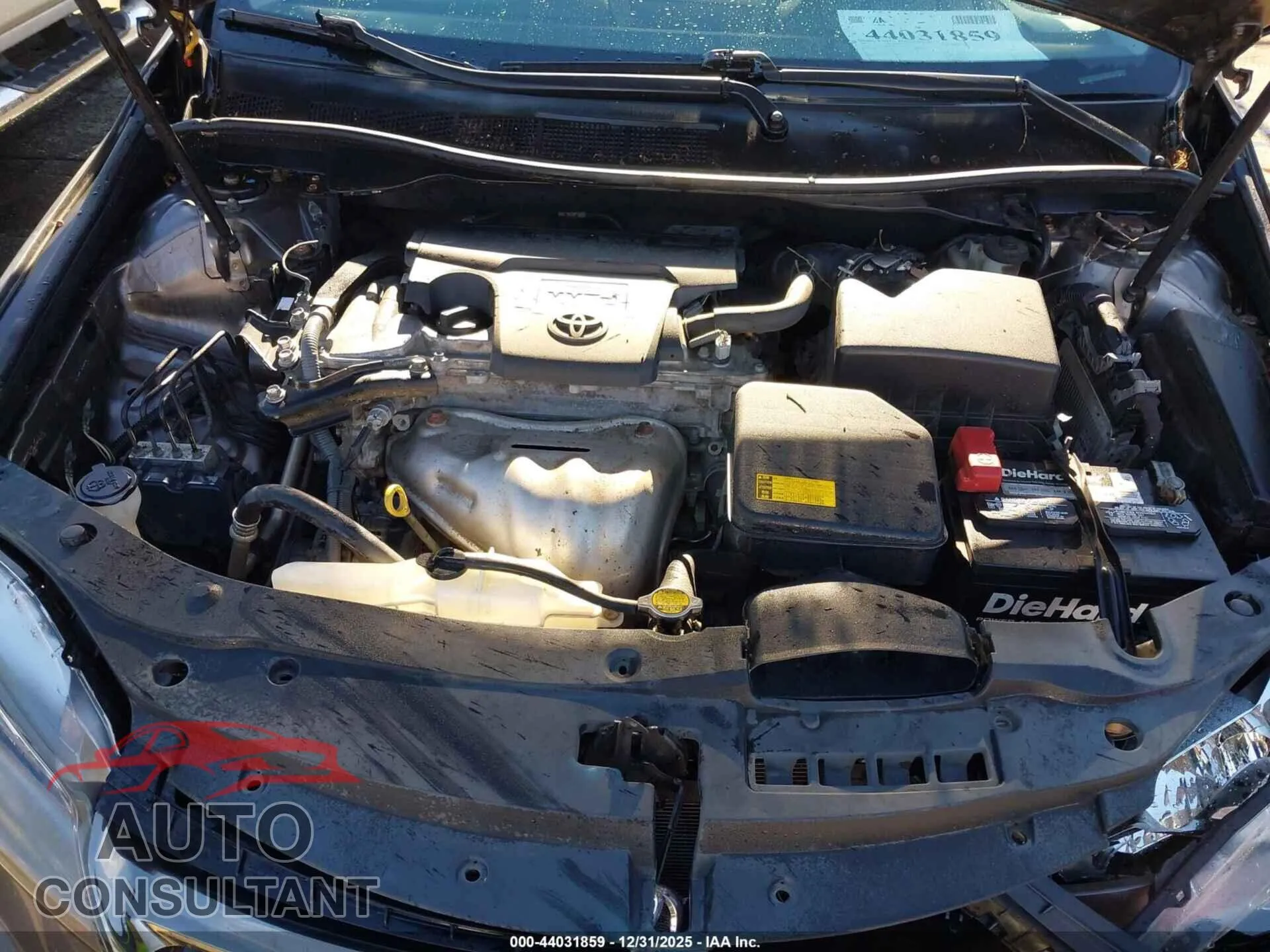2015 TOYOTA CAMRY Damaged VIN 4T1BF1FK9FU957455 – odometer reading