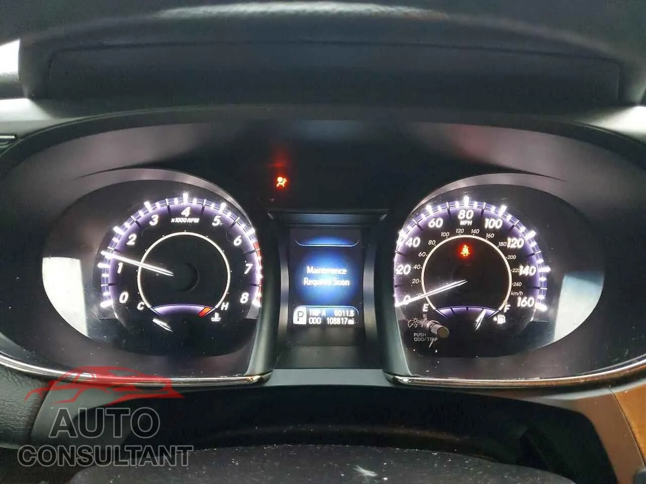 2015 TOYOTA AVALON Damaged VIN 4T1BK1EB2FU153897 – trunk area