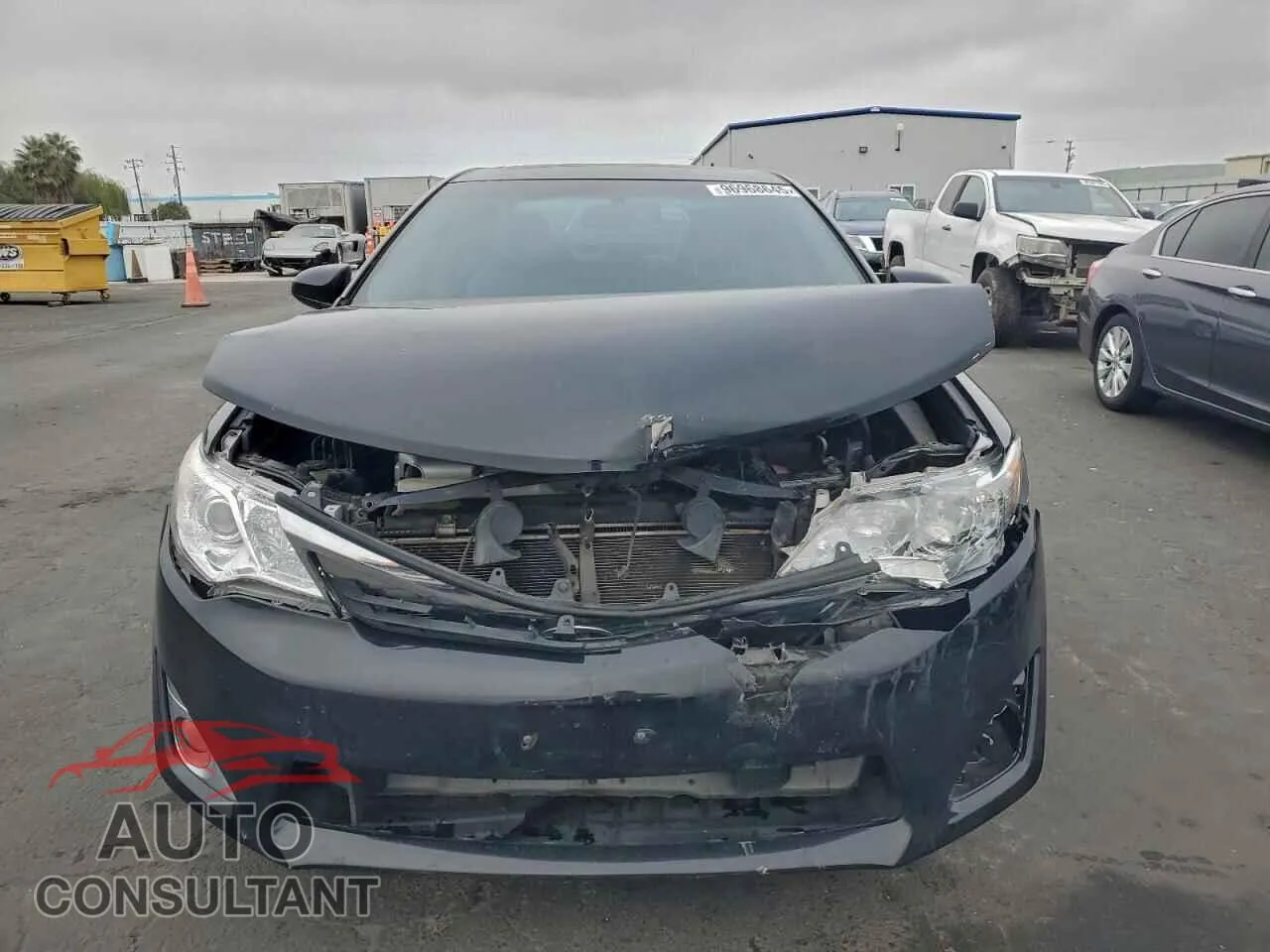2012 TOYOTA CAMRY Damaged VIN 4T1BK1FK8CU502281 – interior seats