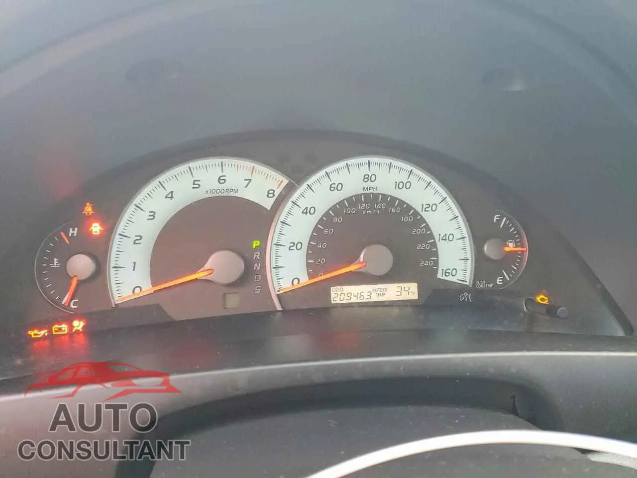 2009 TOYOTA CAMRY Damaged VIN 4T1BK46K69U585817 – trunk area