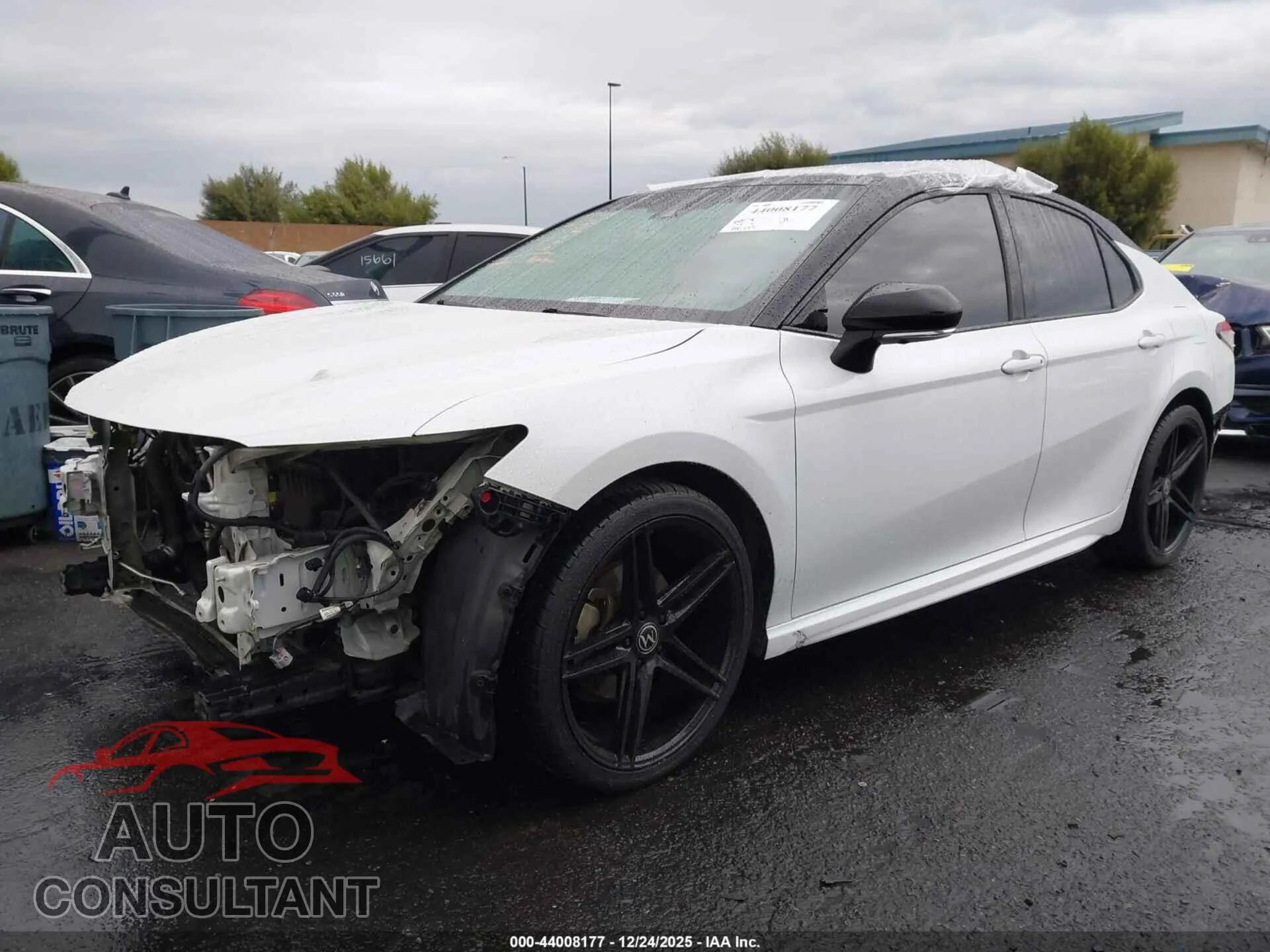 2018 TOYOTA CAMRY Damaged VIN 4T1BZ1HK9JU018612 – rear exterior