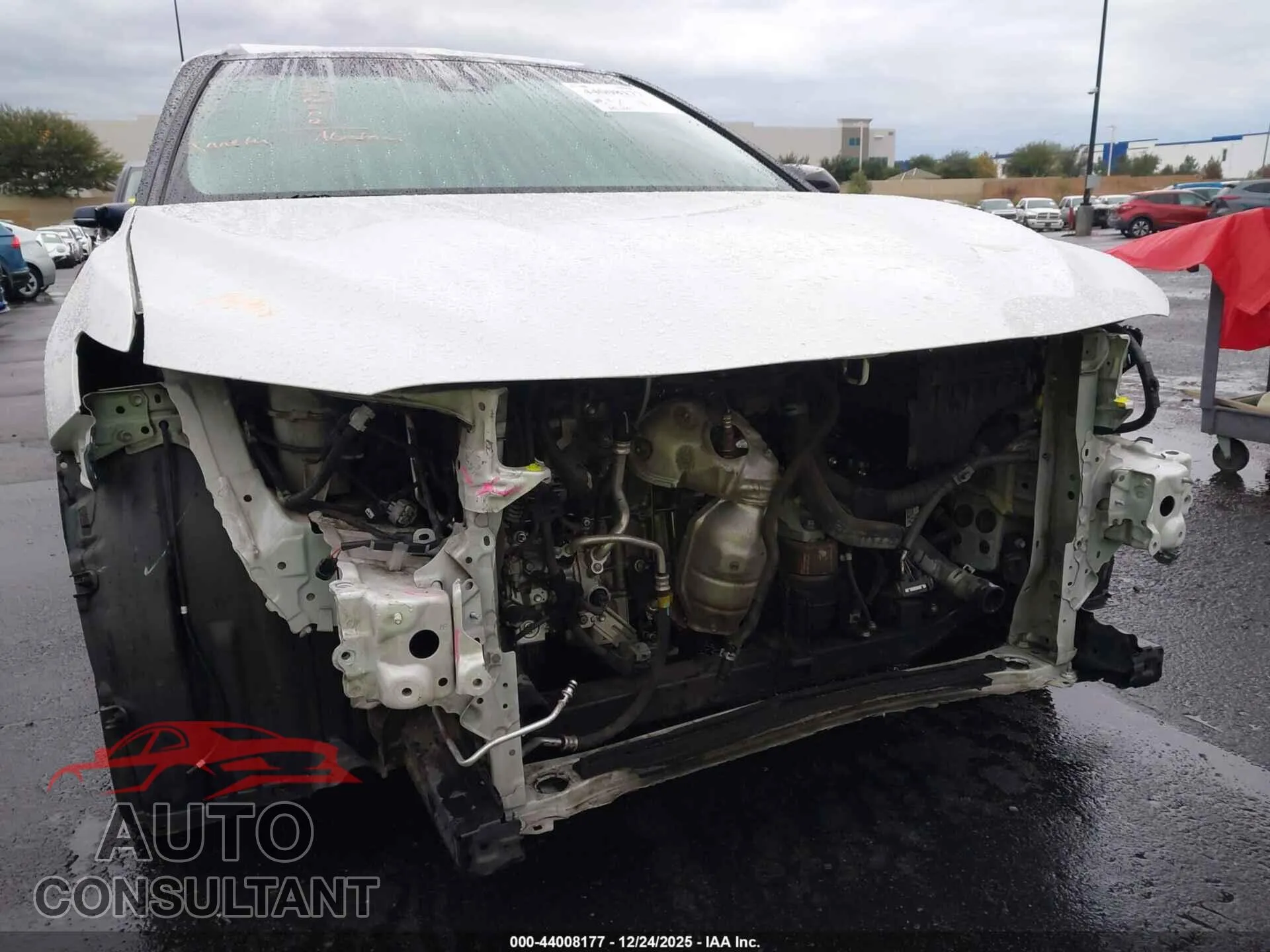 2018 TOYOTA CAMRY Damaged VIN 4T1BZ1HK9JU018612 – engine bay