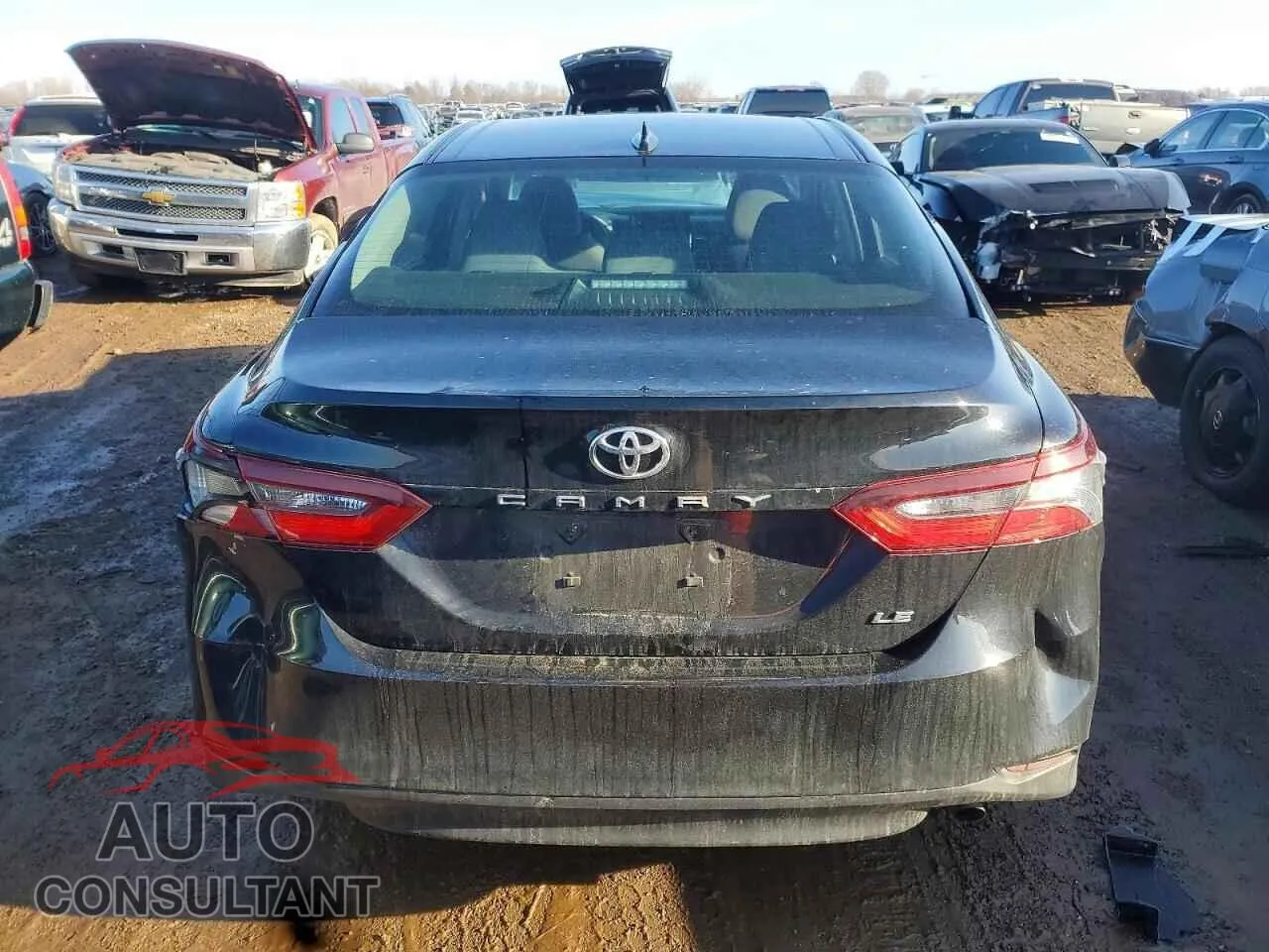 2022 TOYOTA CAMRY Damaged VIN 4T1C11AK8NU657639 – engine bay