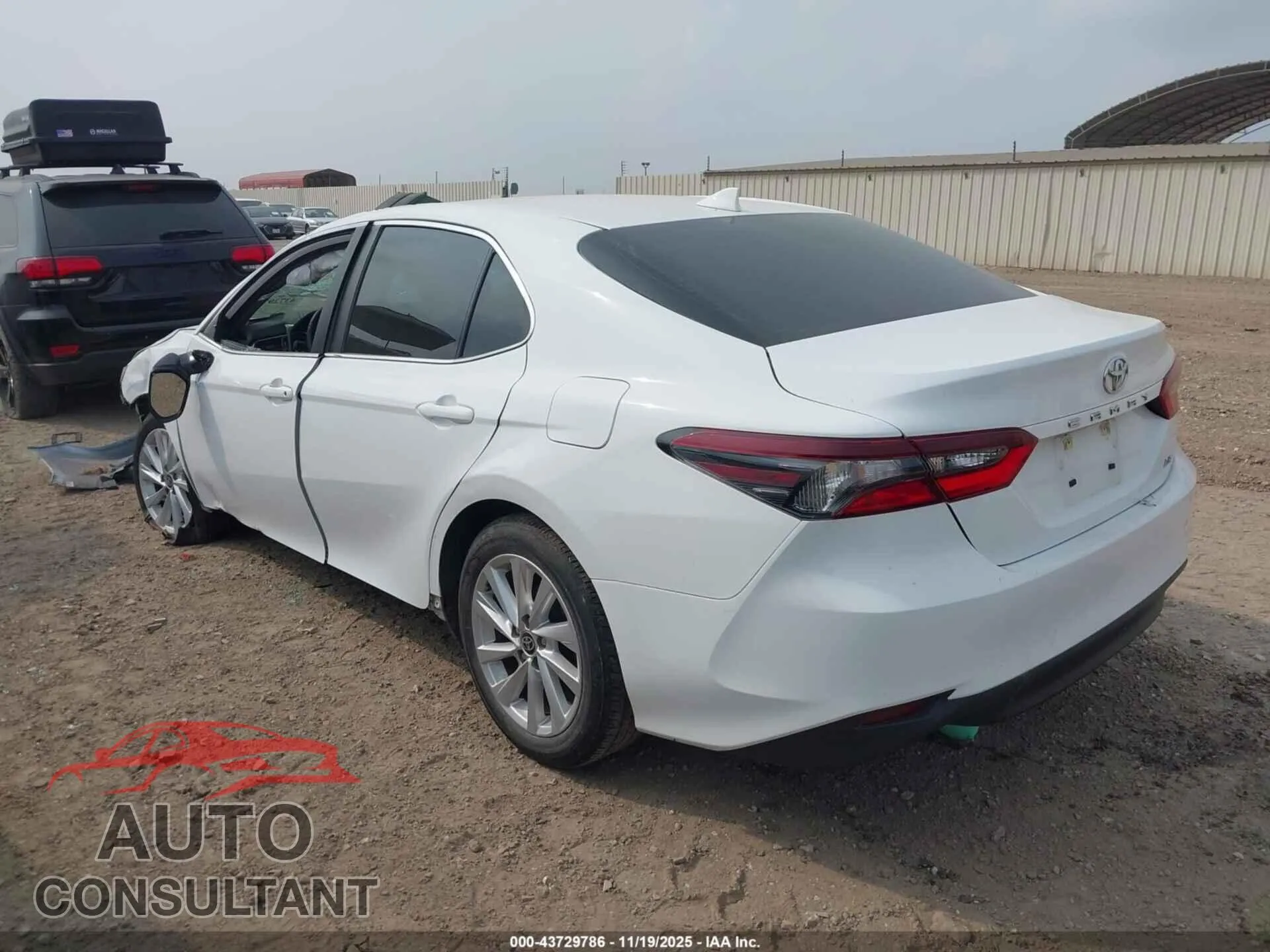 2023 TOYOTA CAMRY Damaged VIN 4T1C11AK8PU818753 – side profile