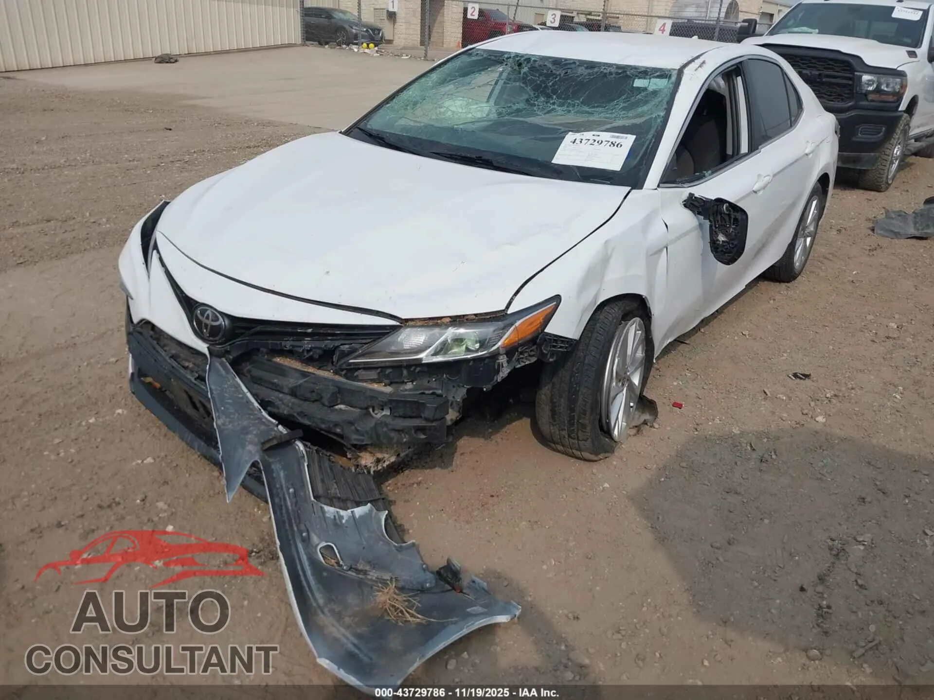 2023 TOYOTA CAMRY Damaged VIN 4T1C11AK8PU818753 – engine bay