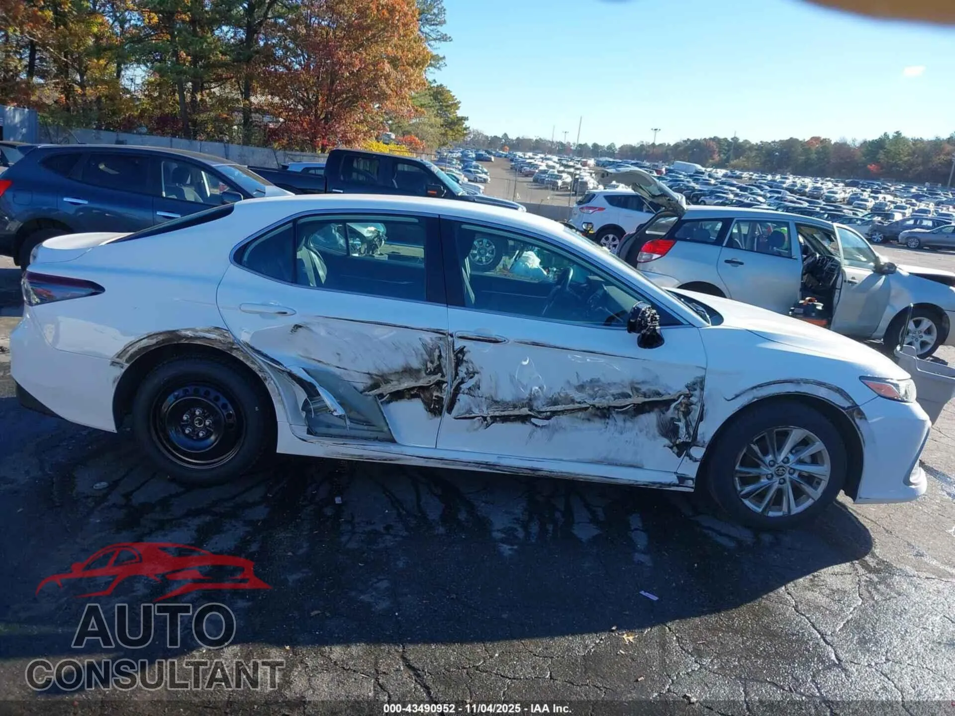 2024 TOYOTA CAMRY Damaged VIN 4T1C11BK7RU115839 – engine bay